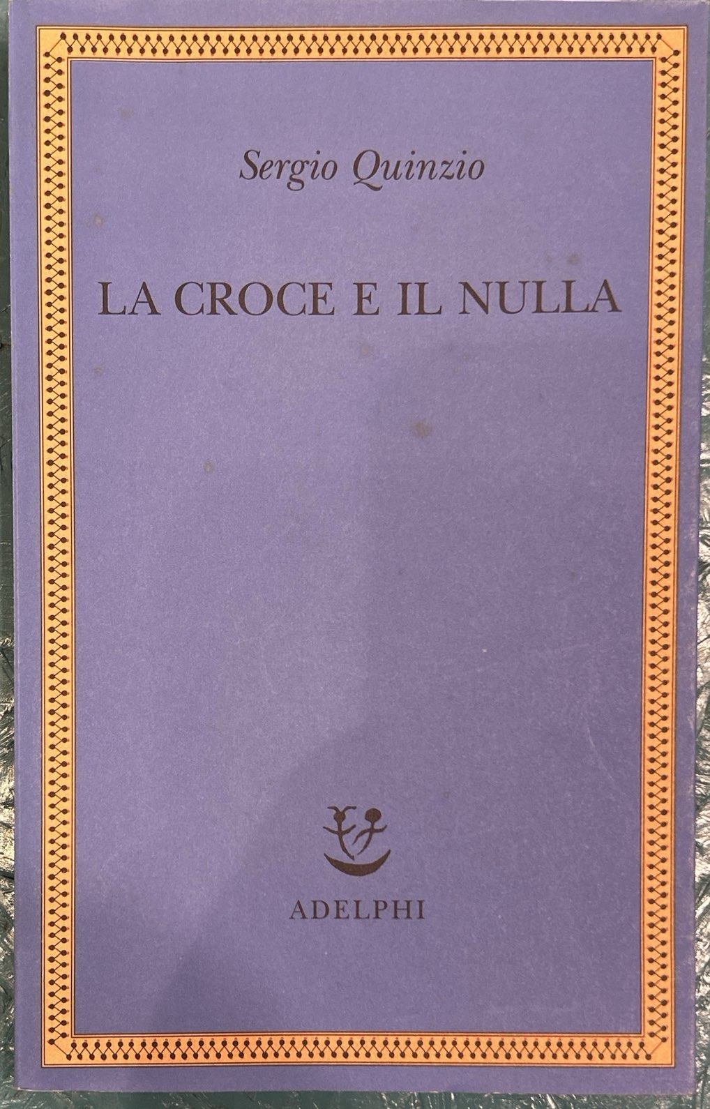 La croce e il nulla