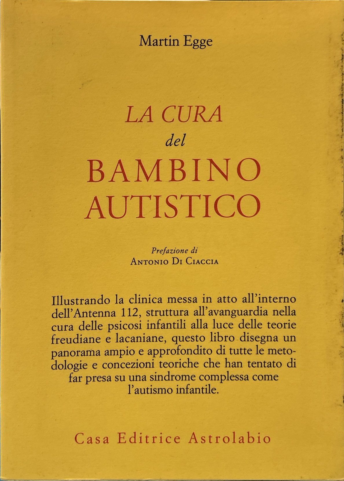 La cura del bambino autistico