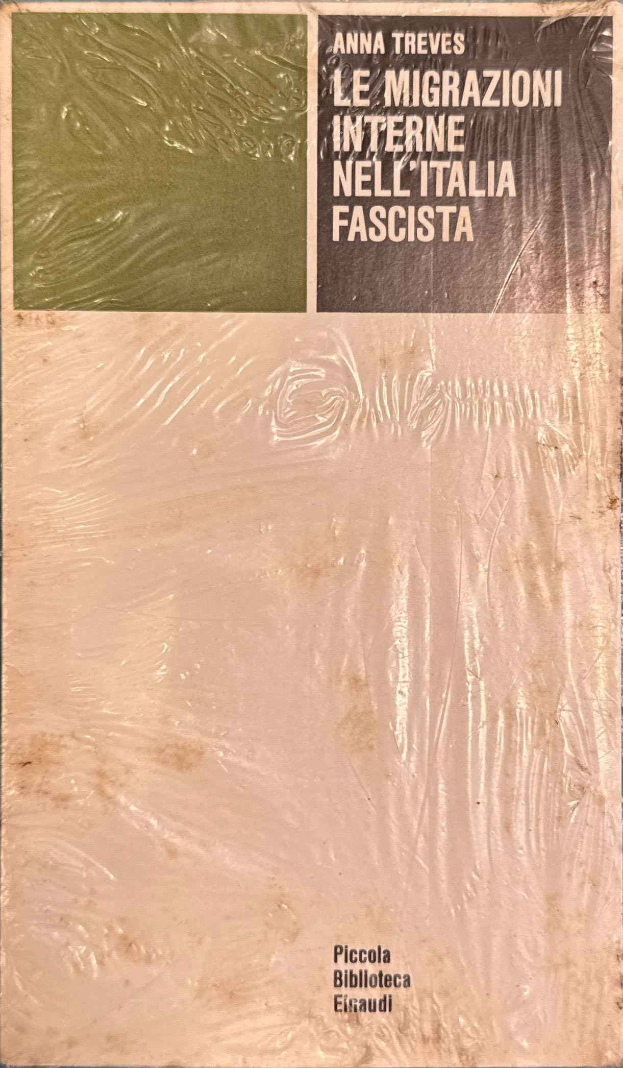 Le migrazioni interne nell'Italia fascista