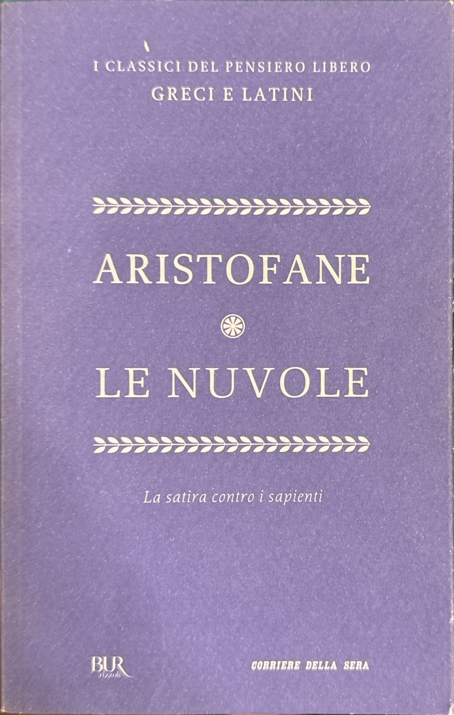 Le nuvole [La satira contro i sapienti]