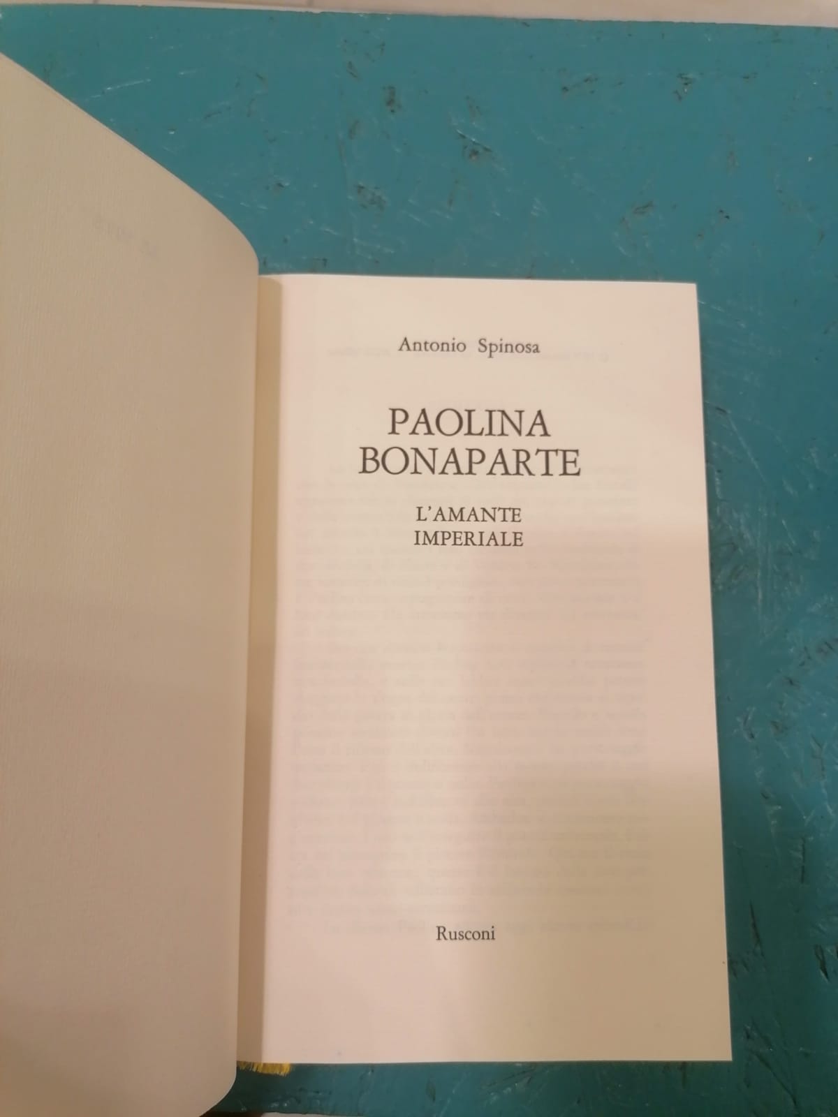 Paolina Bonaparte L'amante imperiale
