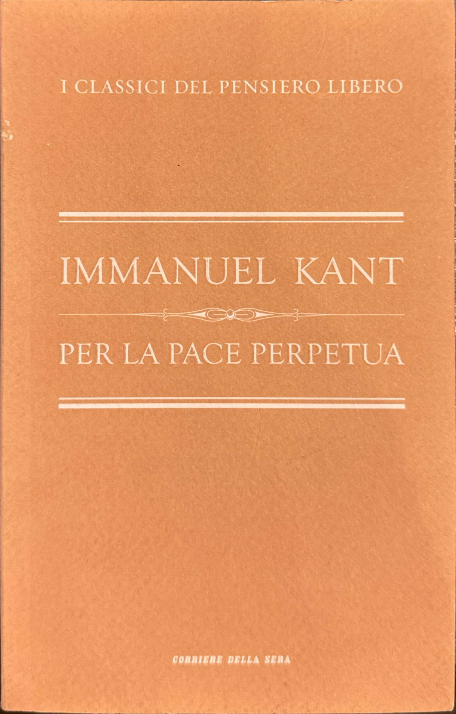 Per la pace perpetua