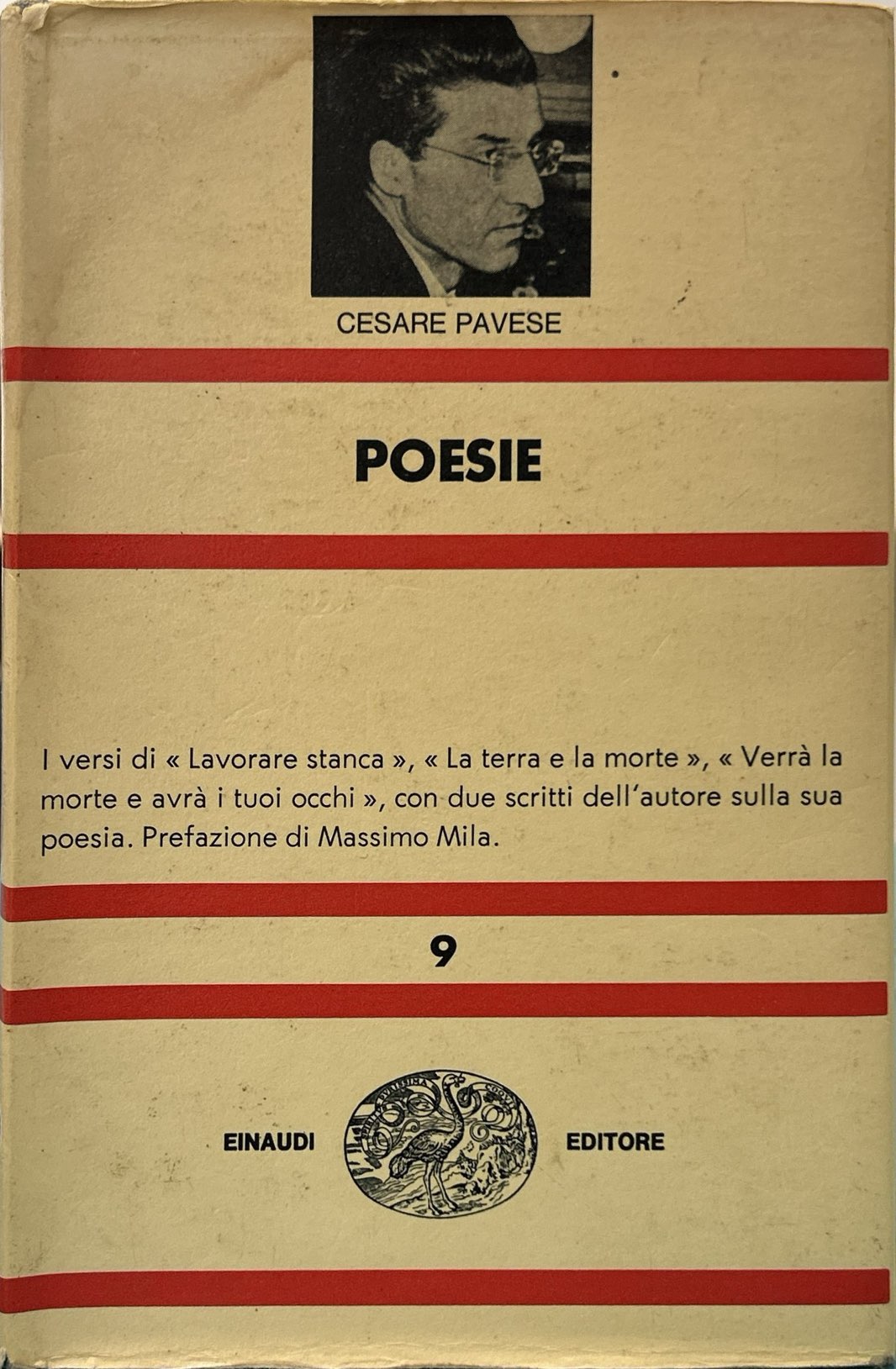 Poesie [Lavorare stanca - Verrà la morte e avrà i …