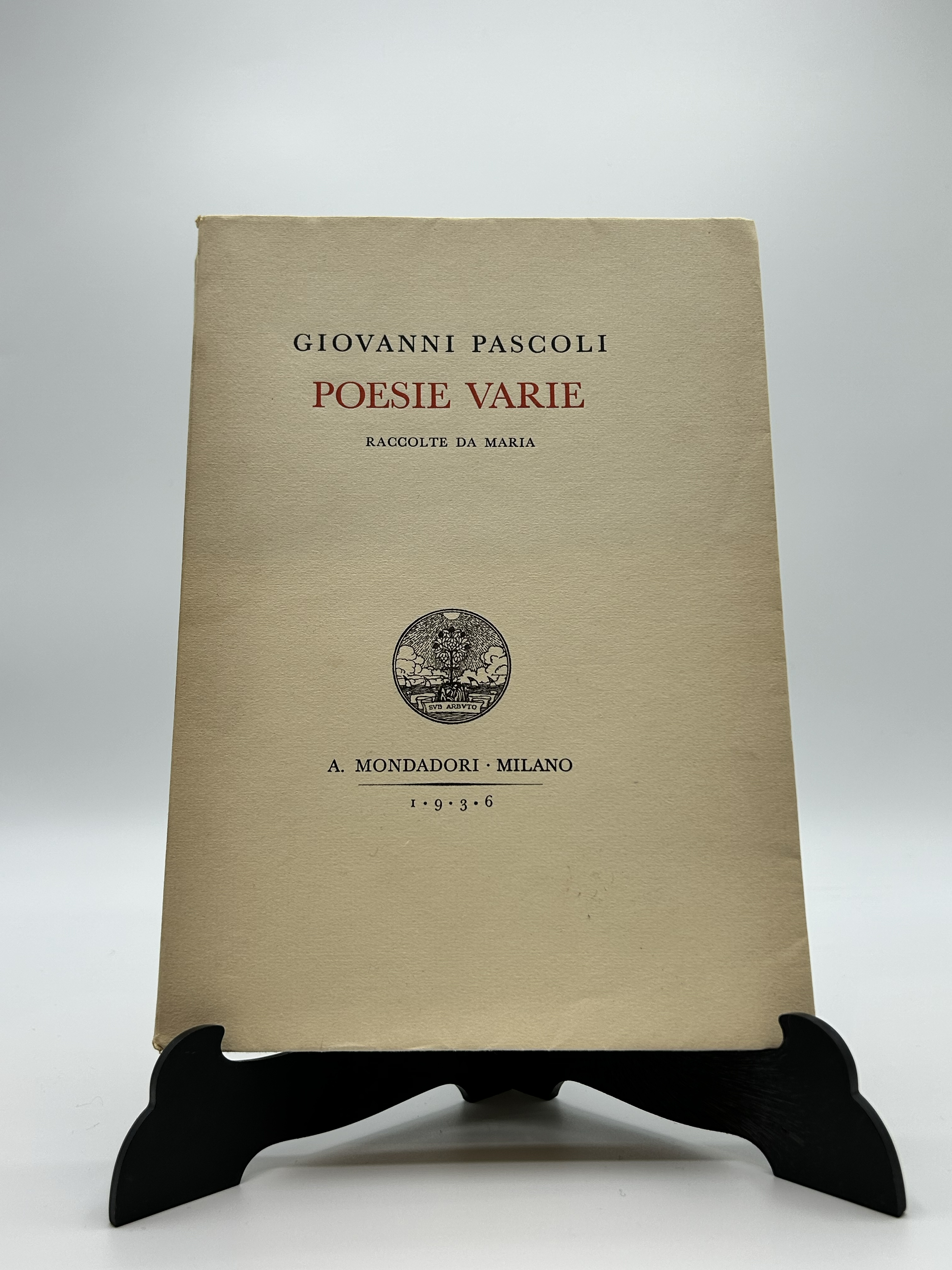 Poesie varie. Raccolte da Maria