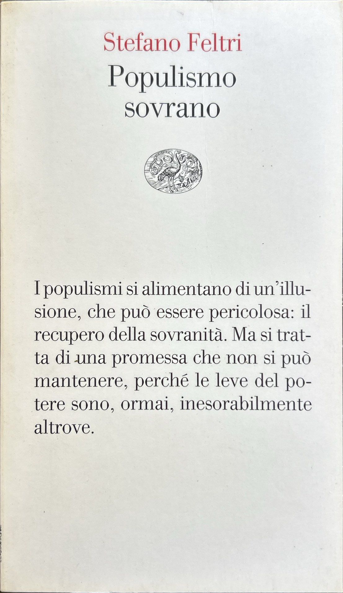 Populismo sovrano
