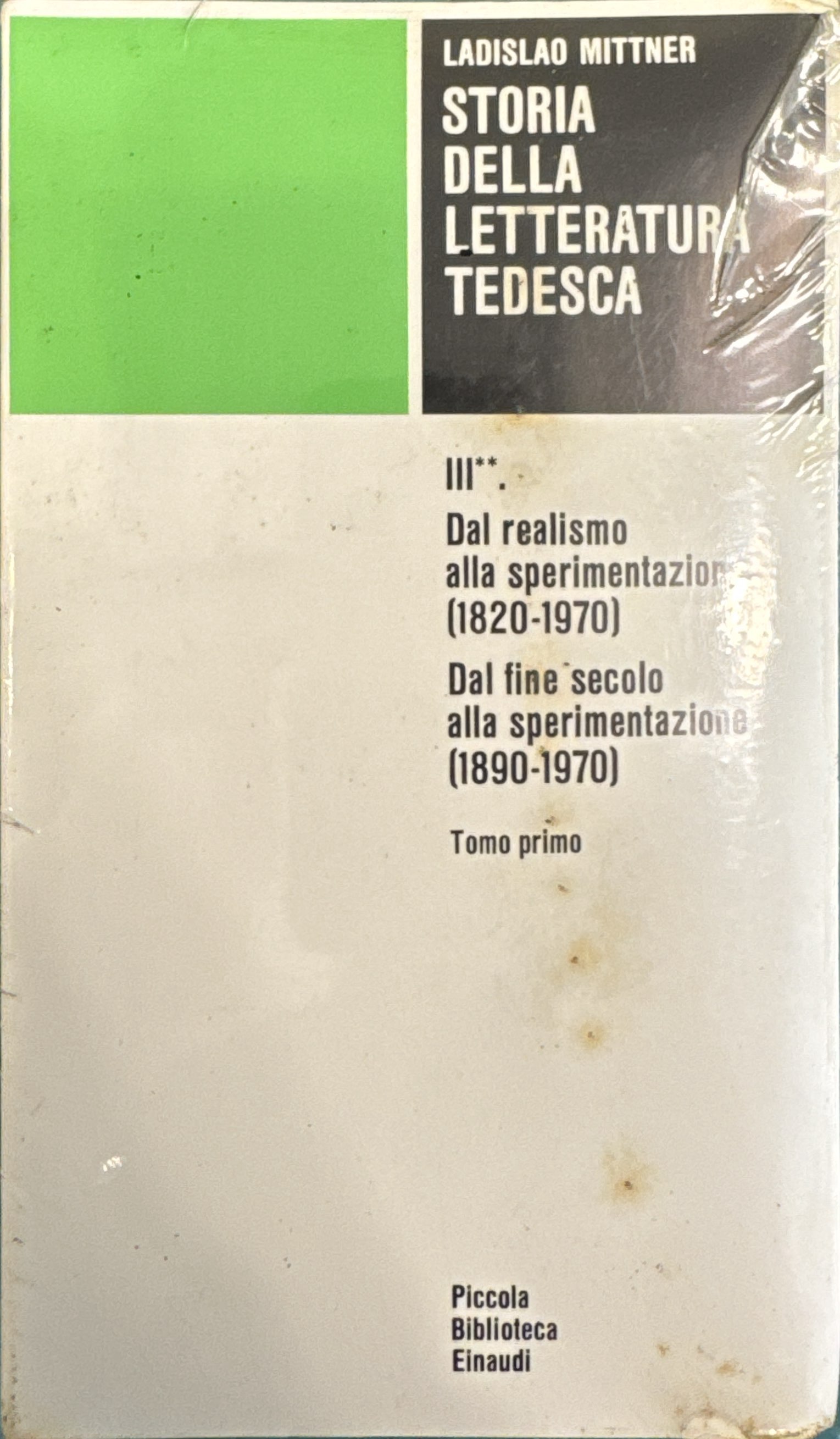 Storia della letteratura tedesca - 3 voll