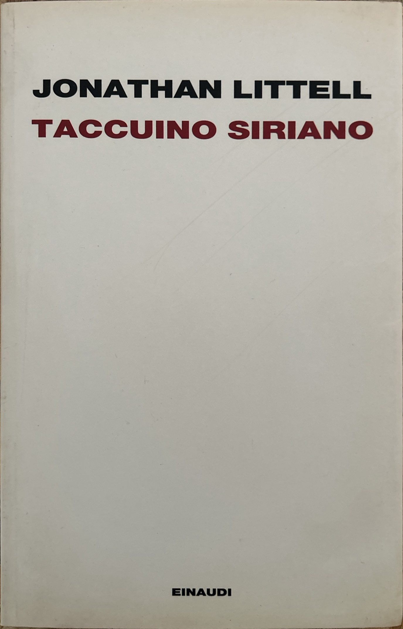 Taccuino siriano (16 gennaio-2 febbraio 2012)