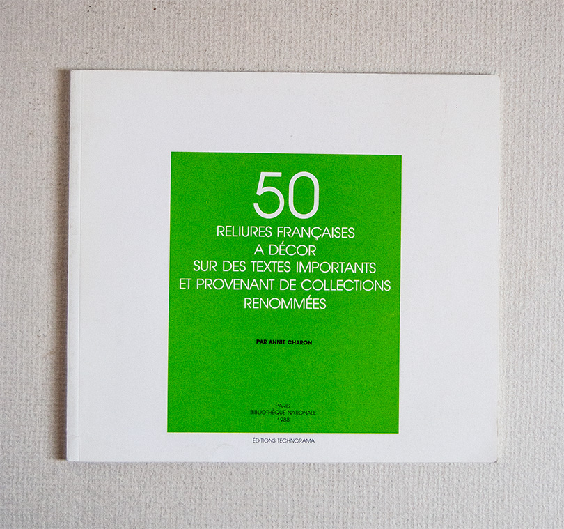 50 reliures françaises a décor sur des textes importants et …