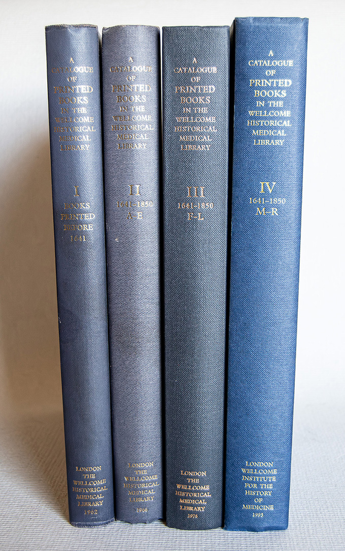 A Catalogue of Printed Books in the Wellcome Historical Medical …