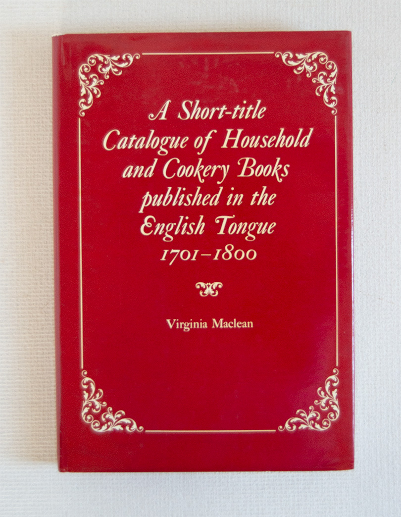 A Short-title Catalogue of Household and Cookery Books published in …