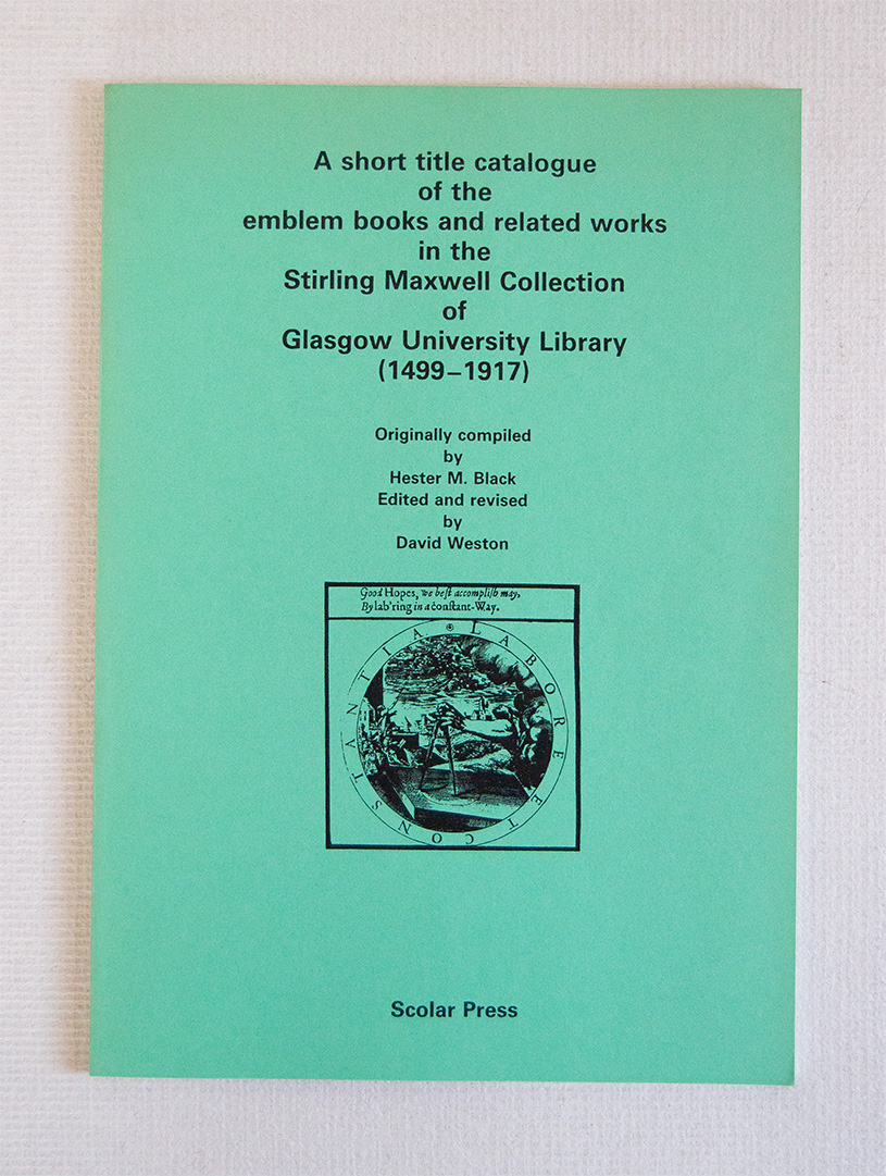 A Short Title Catalogue of the Emblem Books and related …