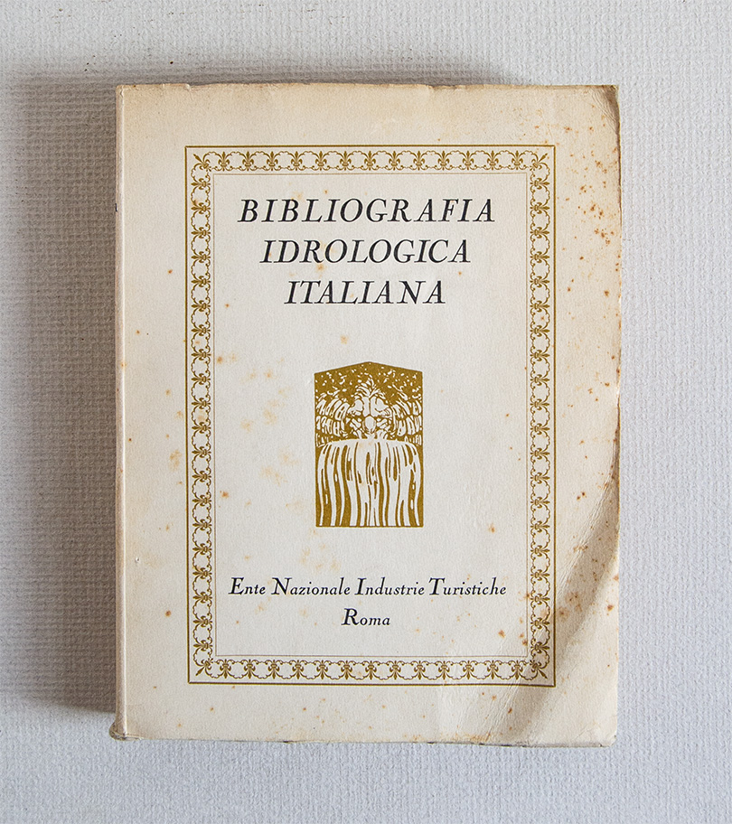 Bibliografia Idrologica Italiana.