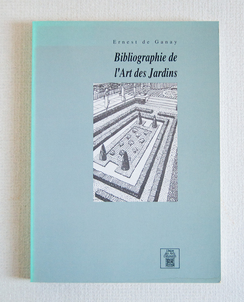 Bibliographie de l'Art des Jardins.