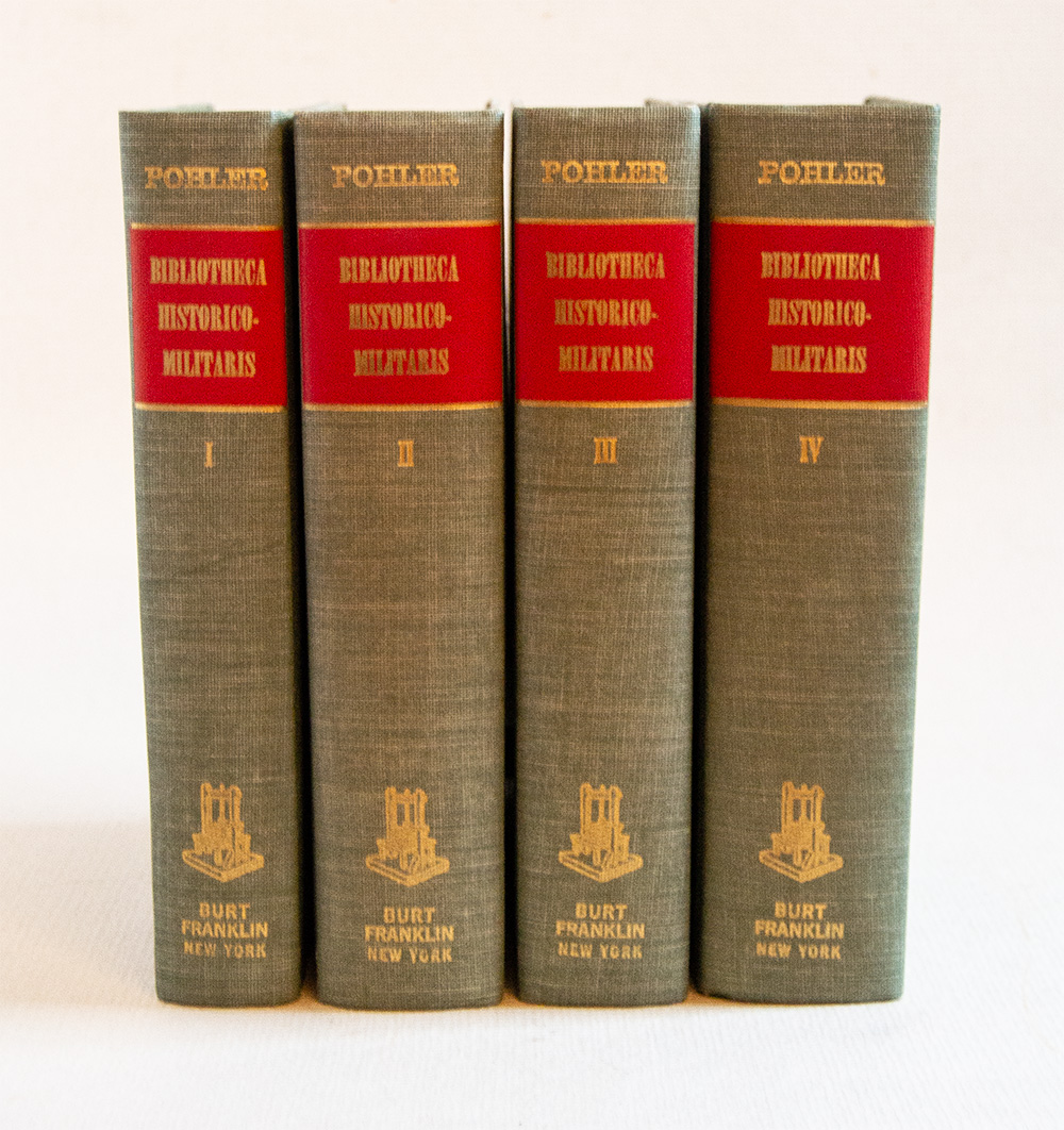 Bibliotheca Historico - Militaris. Systematische Uebersicht der Erscheinungen aller Sprachen …