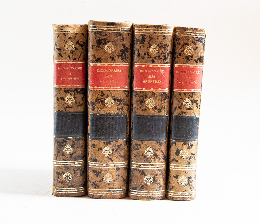 Dictionnaire des ouvrages anonymes et pseudonymes composés, traduits ou publiés …