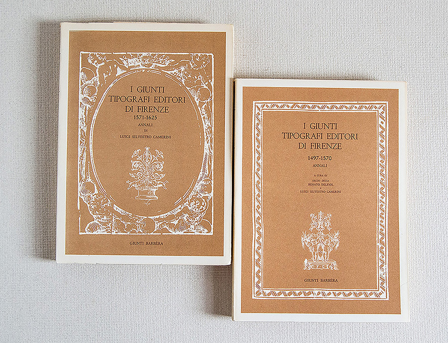 I Giunti Tipografi Editori di Firenze 1497-1570 Annali. I Giunti …