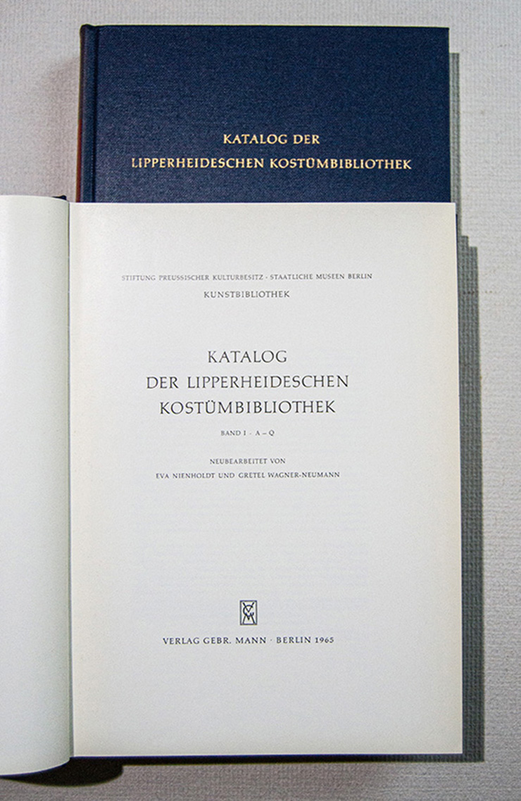 Katalog der Lippereideschen Kostmbibliothek