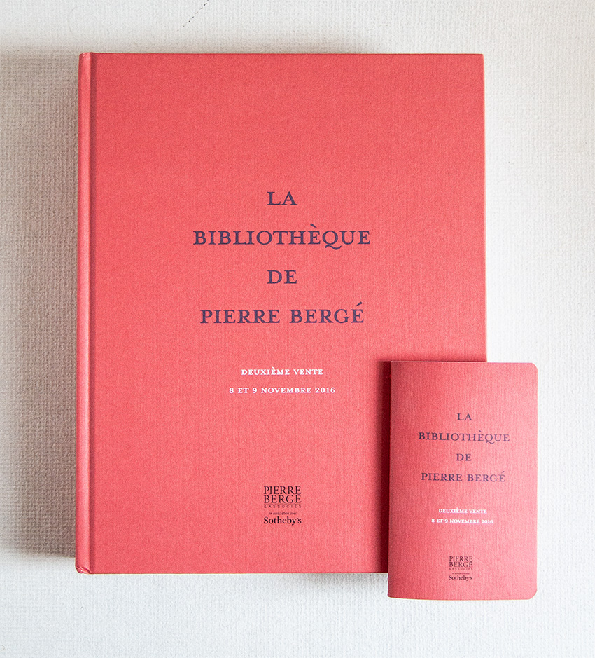 La Bibliothèque de Pierre Bergé. Deuxième Vente 8 et 9 …
