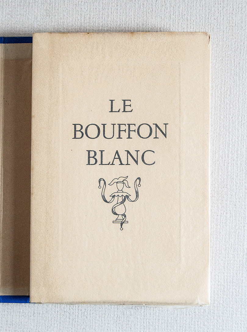 Le Bouffon Blanc. Pointes seches originales de Eugène Corneau