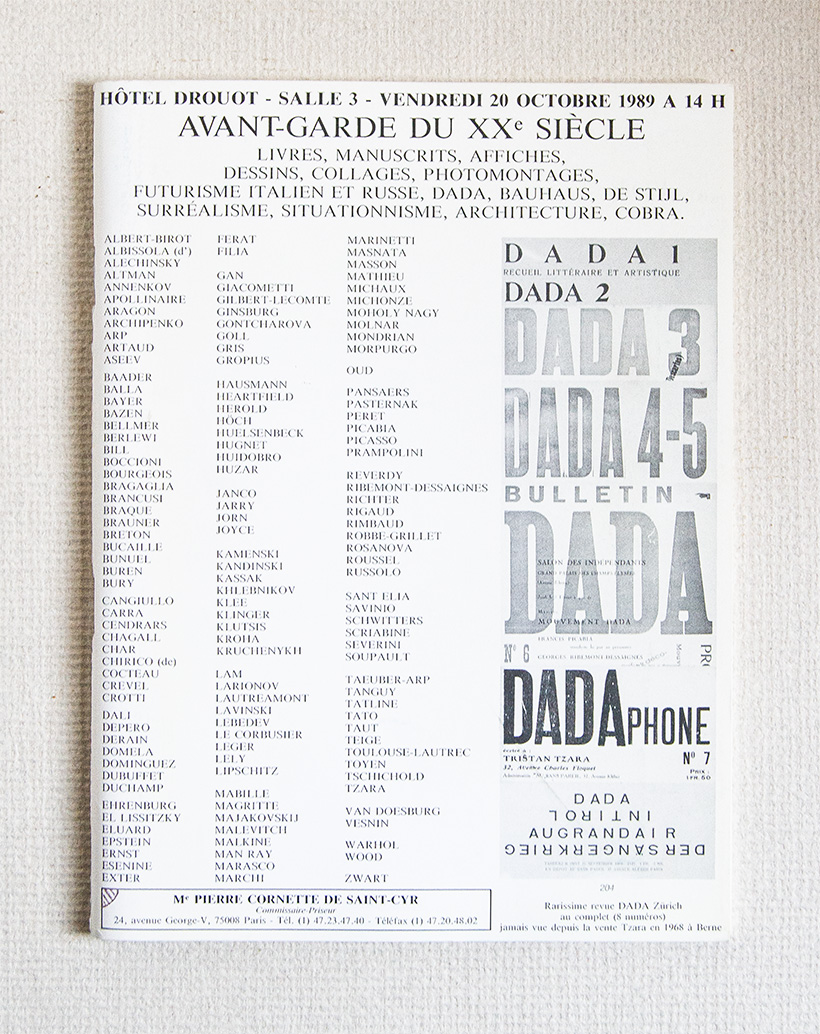 Livres, Manuscrits, Affiches, Dessins, Collages, Photomontages, Futurisme Italien et Russe, …