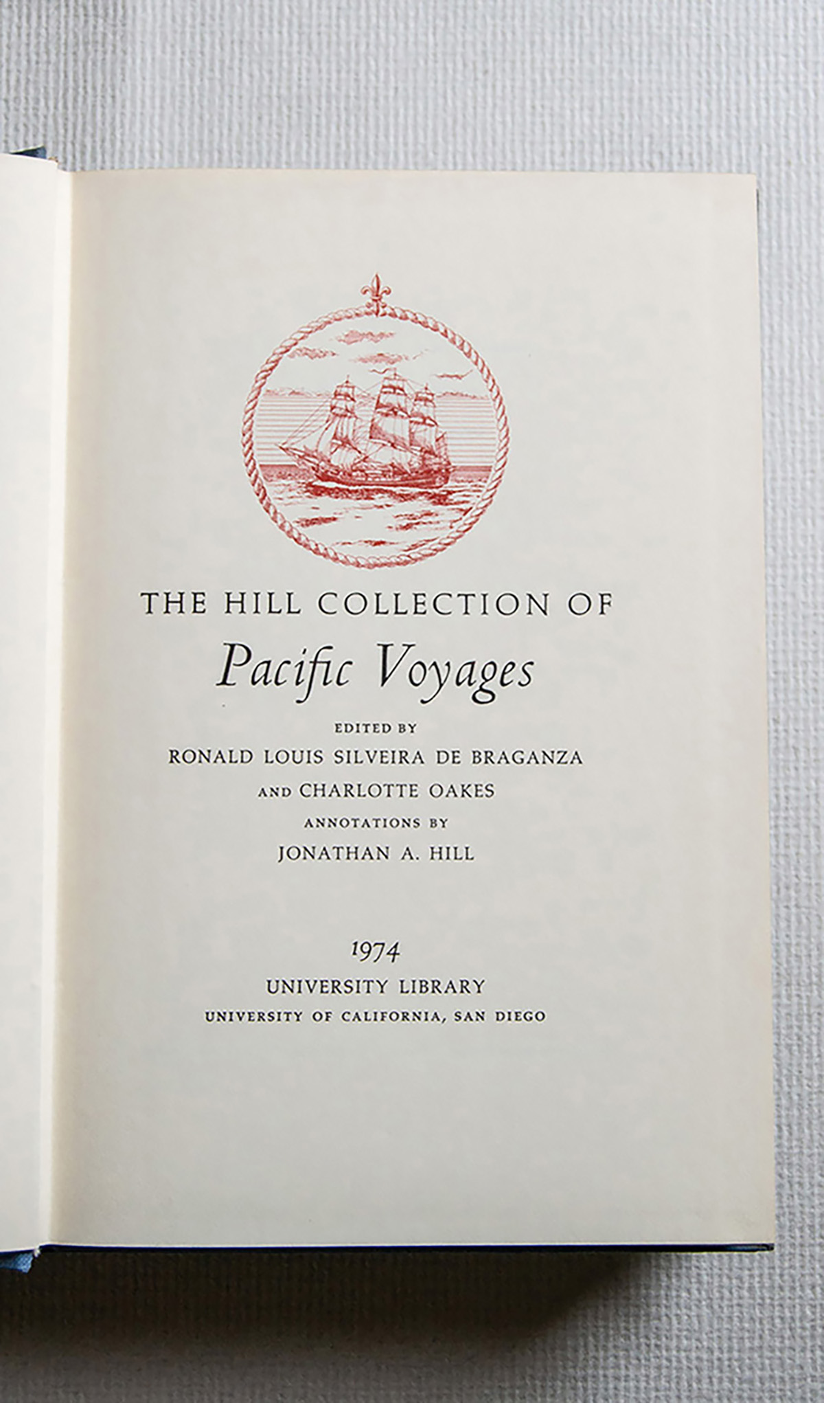 The Hill Collection of Pacific Voyages