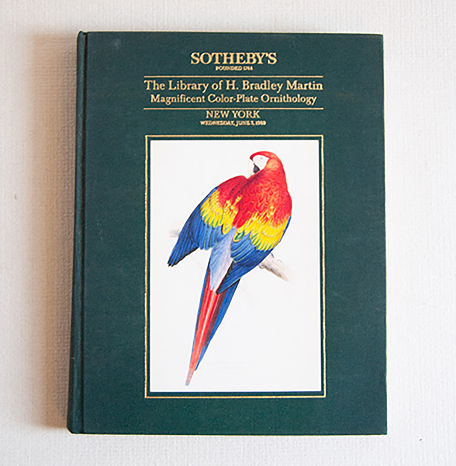 The Library of H. Bradley Martin Magnificent Color-Plate Ornithology.