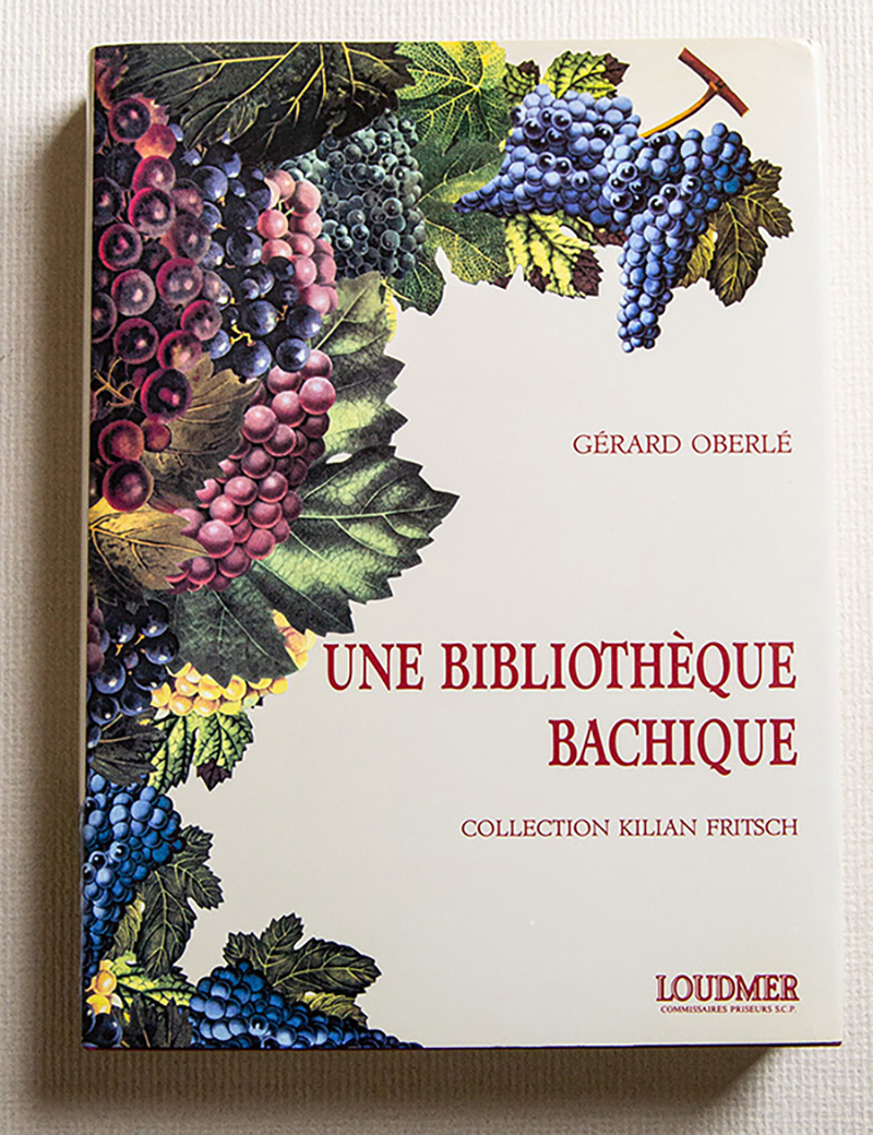 Une Bibliotheque Bachique. Collection Kikian Fritsch.