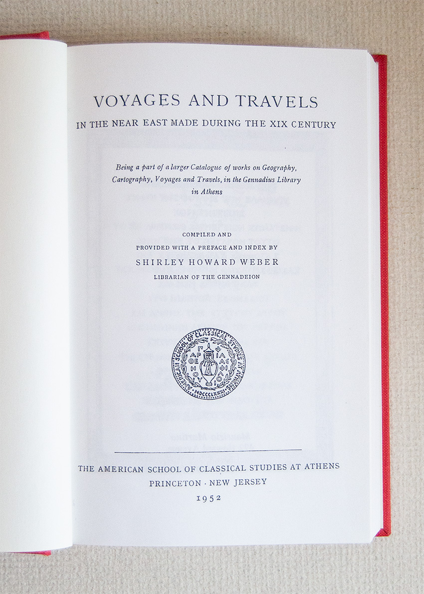 Voyages and Travels in the Near East Made During the …
