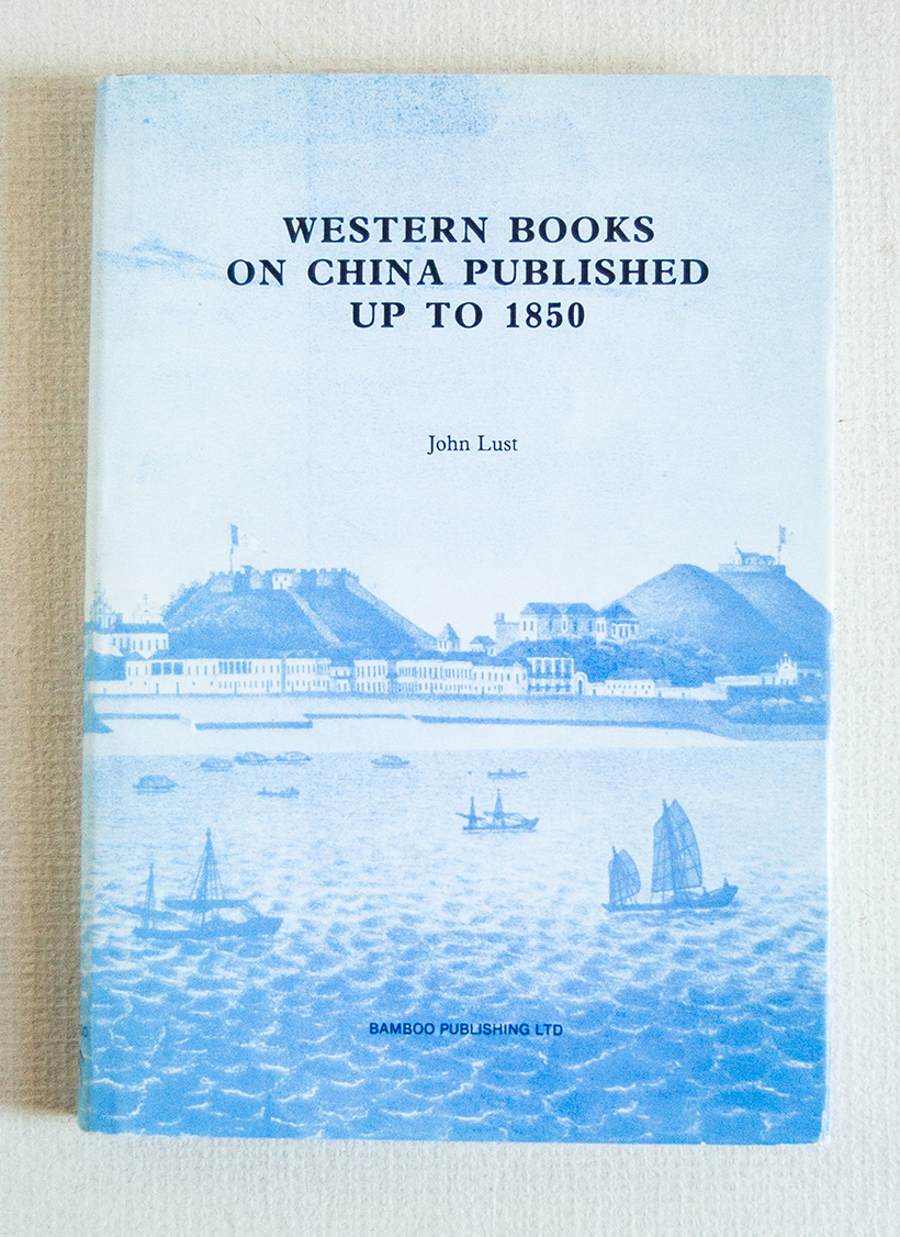 Western Books on China Published up to 1850