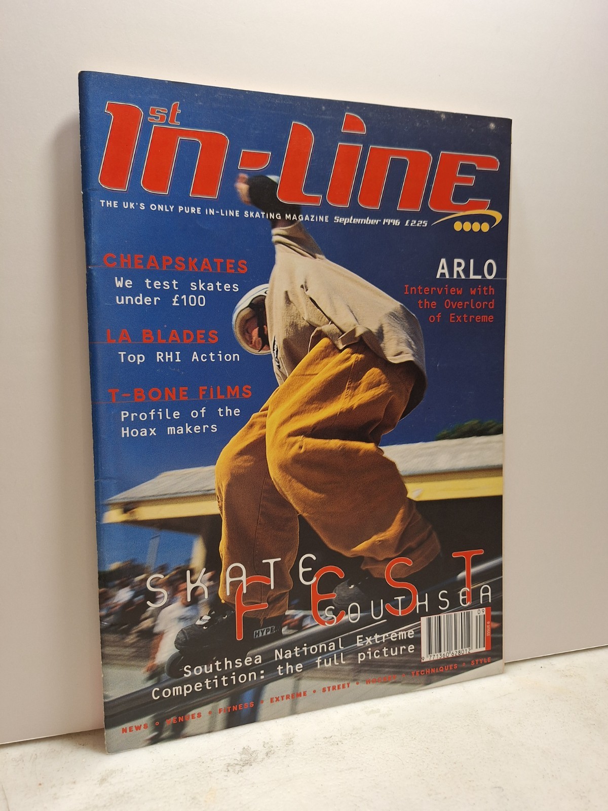 1stIN-LINE- THE UK’S ONLY PURE IN-LINE SKATING MAGAZINE,1996