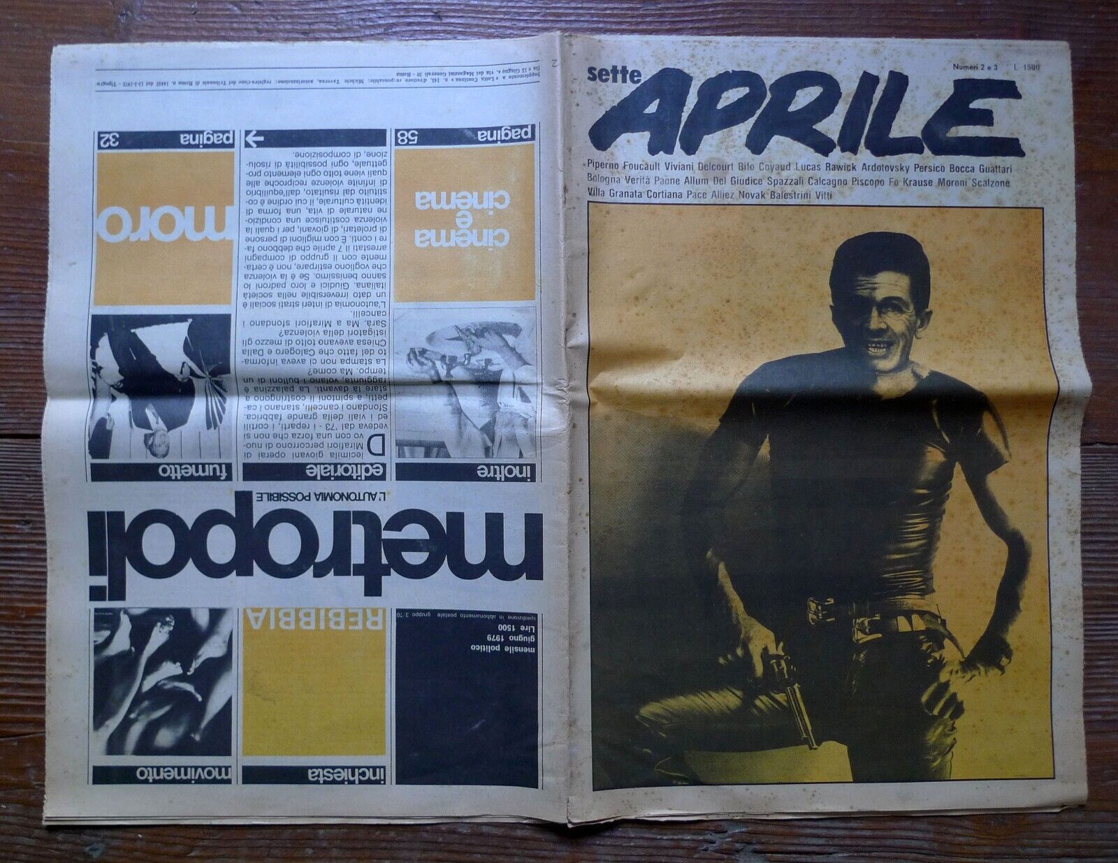 7 SETTE APRILE 2/3 giugno 1979[storia autonomia,movimento,Piperno,Scalzone,Bifo