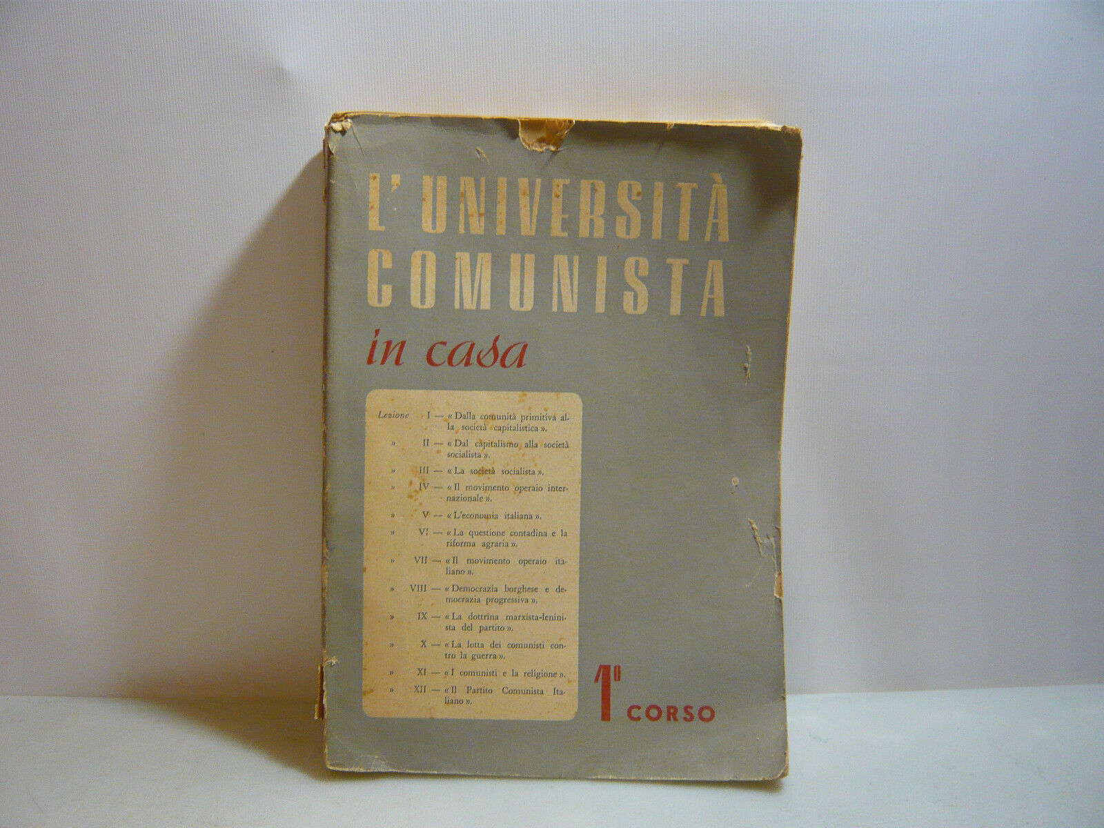 AA.VV.,L'UNIVERSITA COMUNISTA IN CASA,Roma