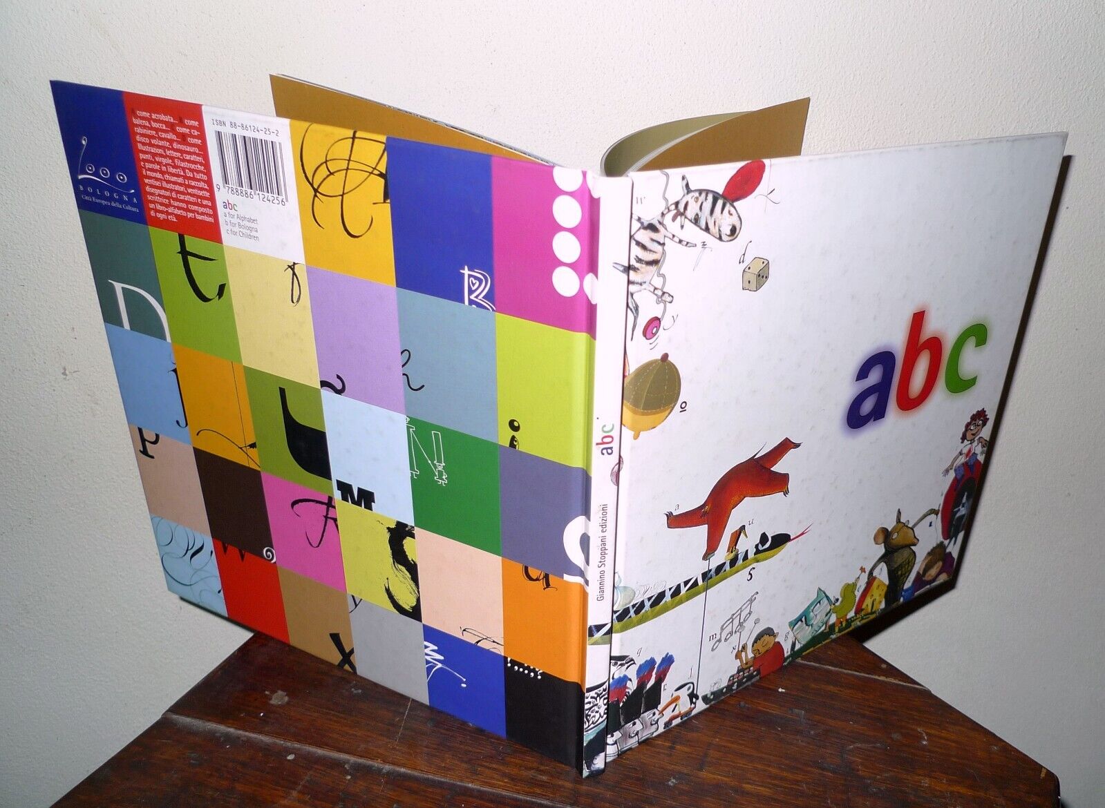 ABC.ILLUSTRAZIONI,LETTERE,CARATTERI,FILASTROCCHE,2000 Stoppani[Bologna,bambini
