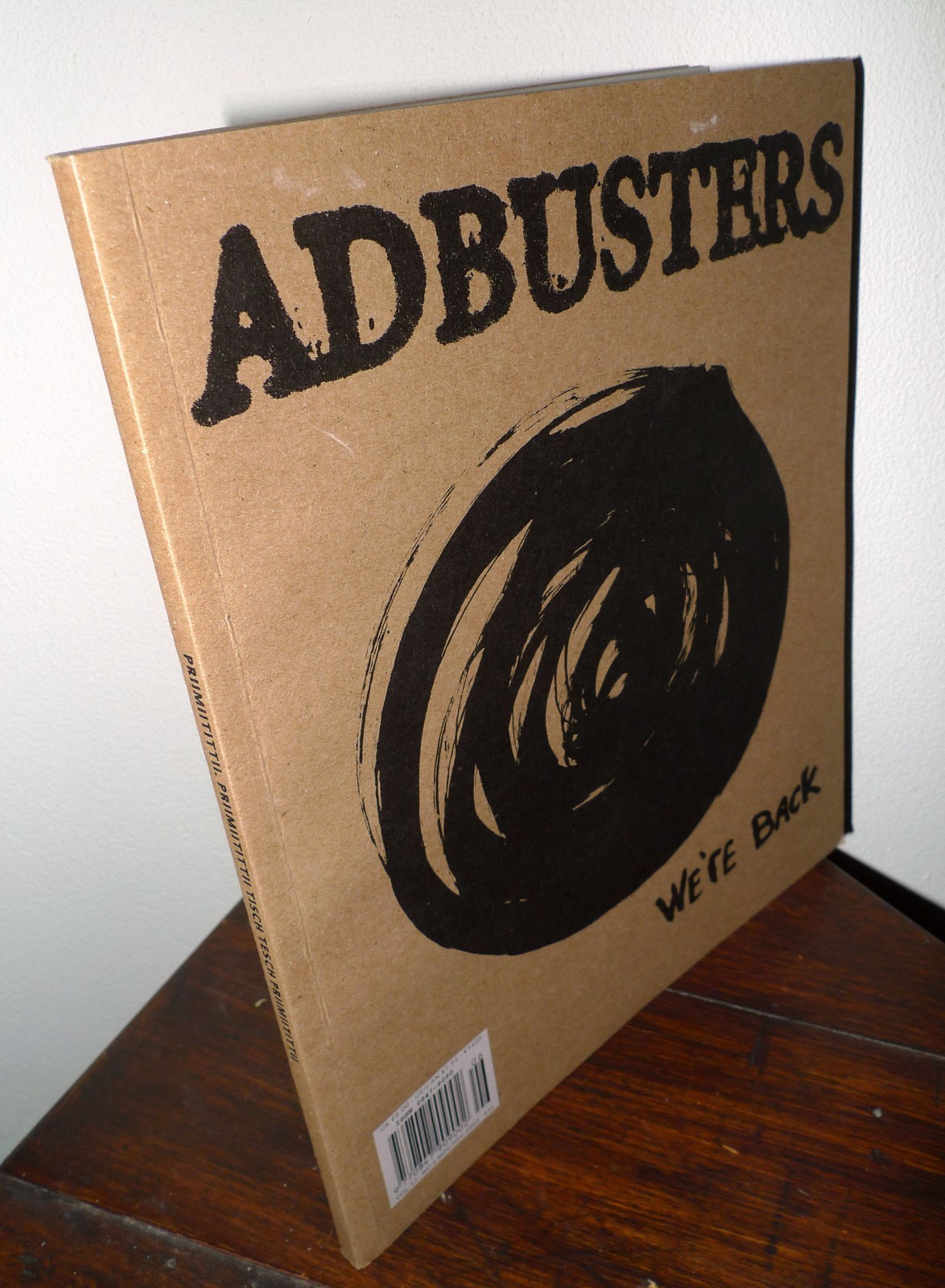ADBUSTERS Magazine 56 NOV/DEC 2004.WE'RE BACK[anti-consumismo,grafica