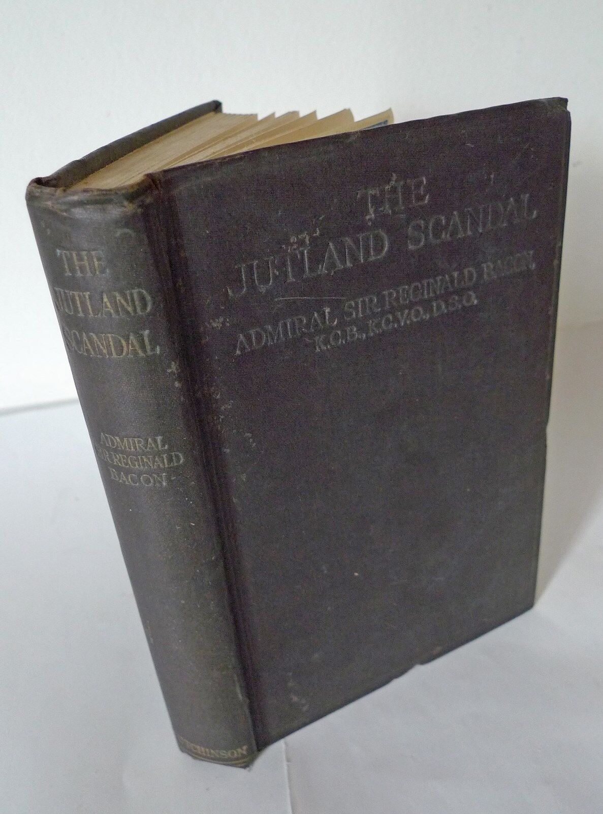 Adm.Bacon,THE JUTLAND SCANDAL,1930[Navy,Marina,storia militare,battaglia,WW1