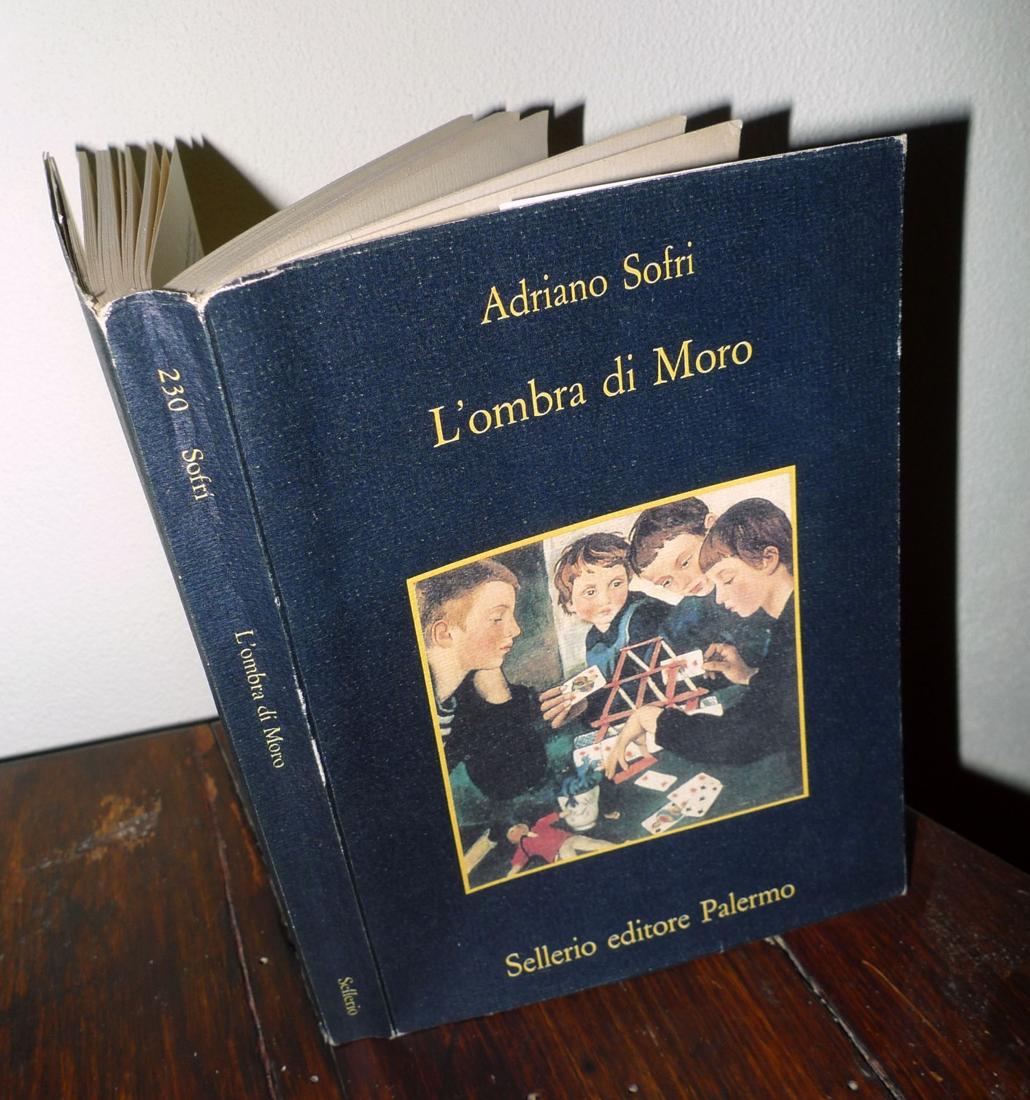 Adriano Sofri,L'OMBRA DI MORO,1991 Sellerio prima edizione[storia,politica