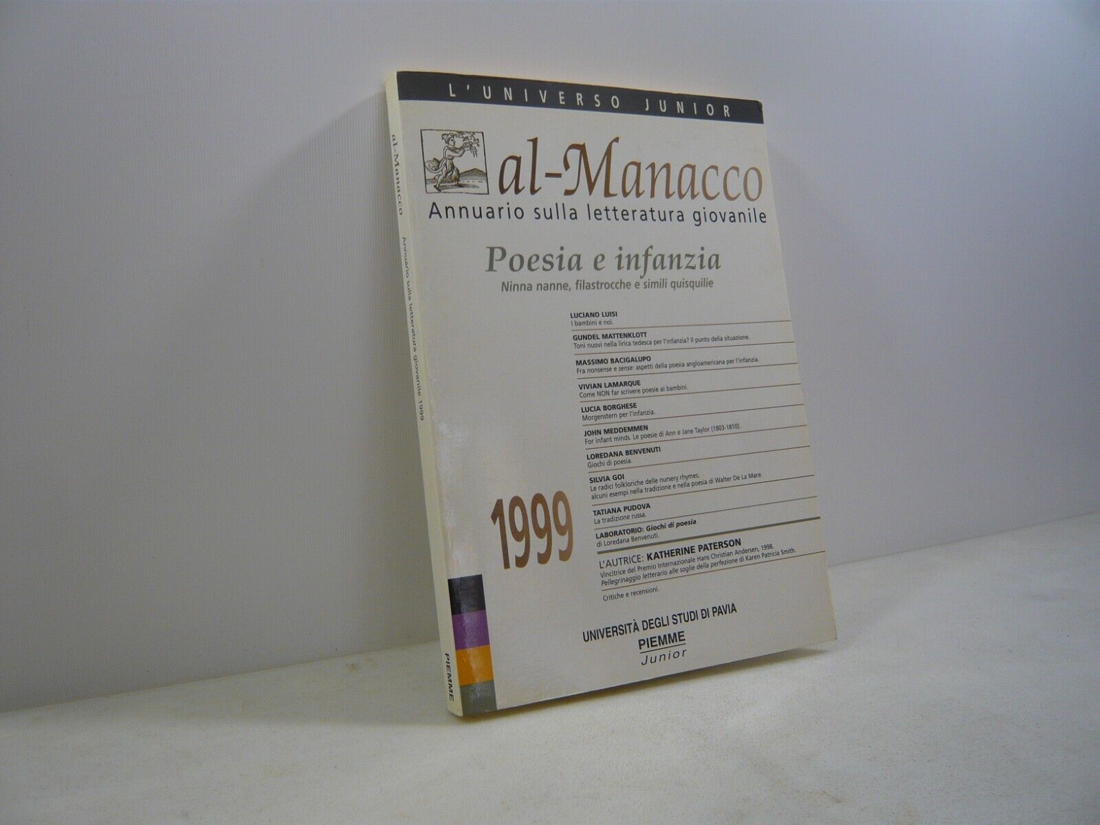 AL-MANACCO 1999.ANNUARIO SULLA LETTERATURA GIOVANILE,Piemme[Università Pavia