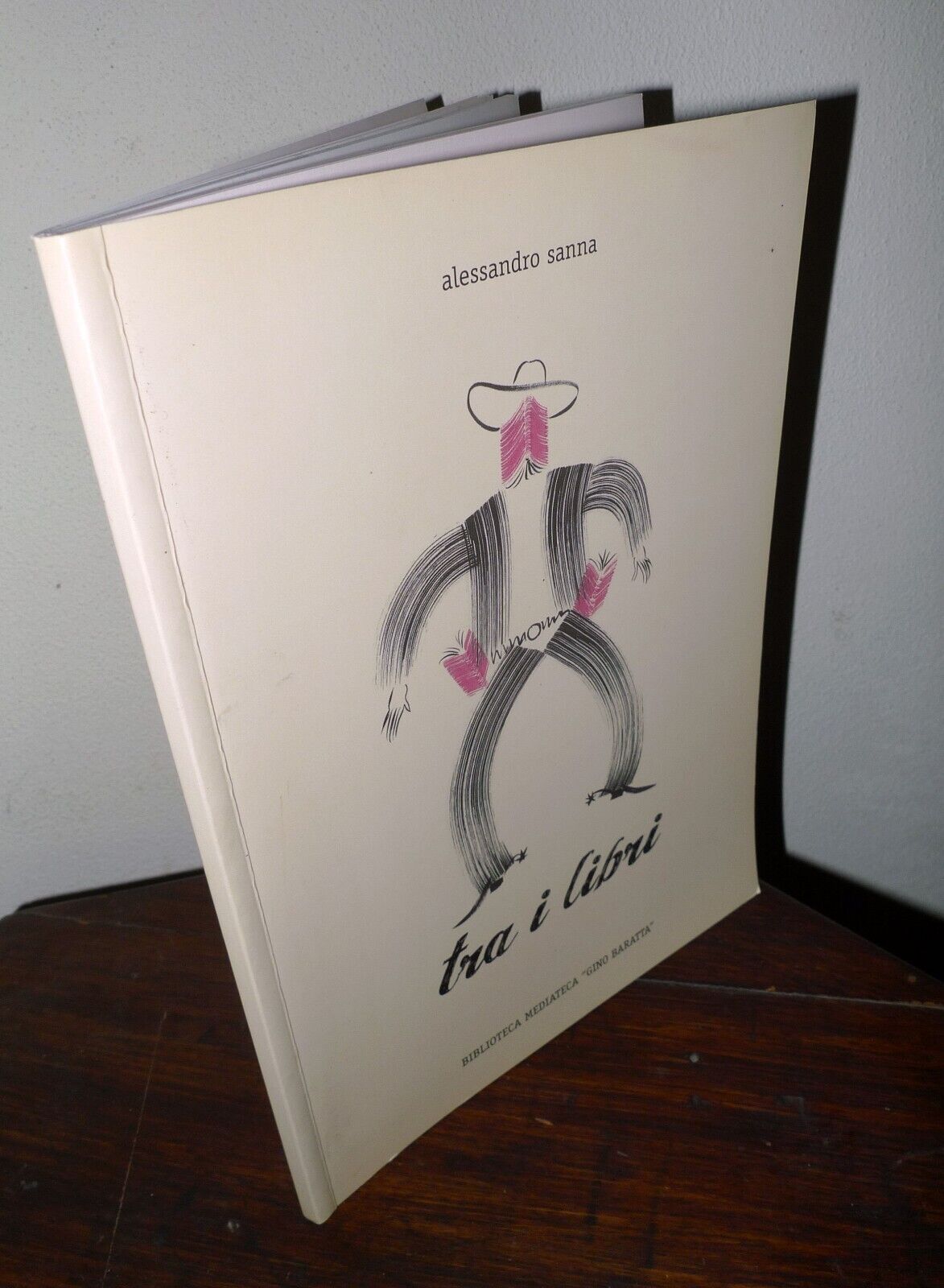 Alessandro Sanna,TRA I LIBRI,Mantova 2010[catalogo mostra,illustrazione,bambini