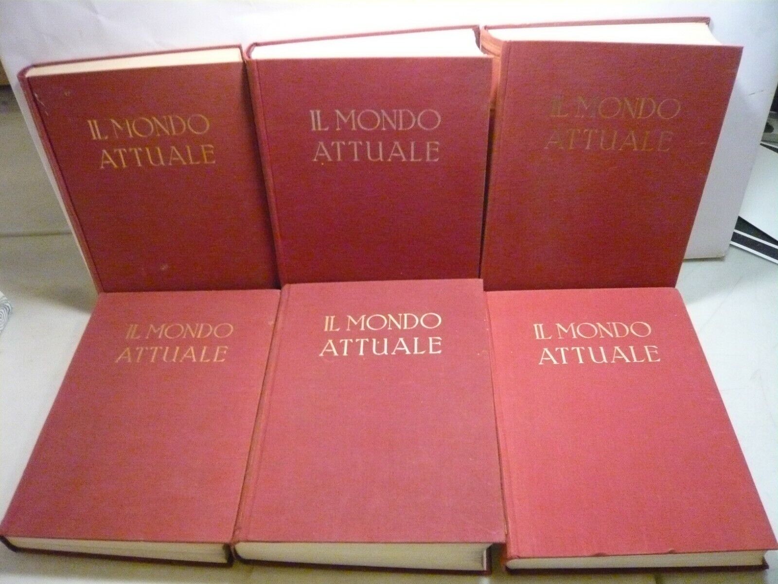 Almagià,IL MONDO ATTUALE,Utet, Torino, 1953[6 voll. completa