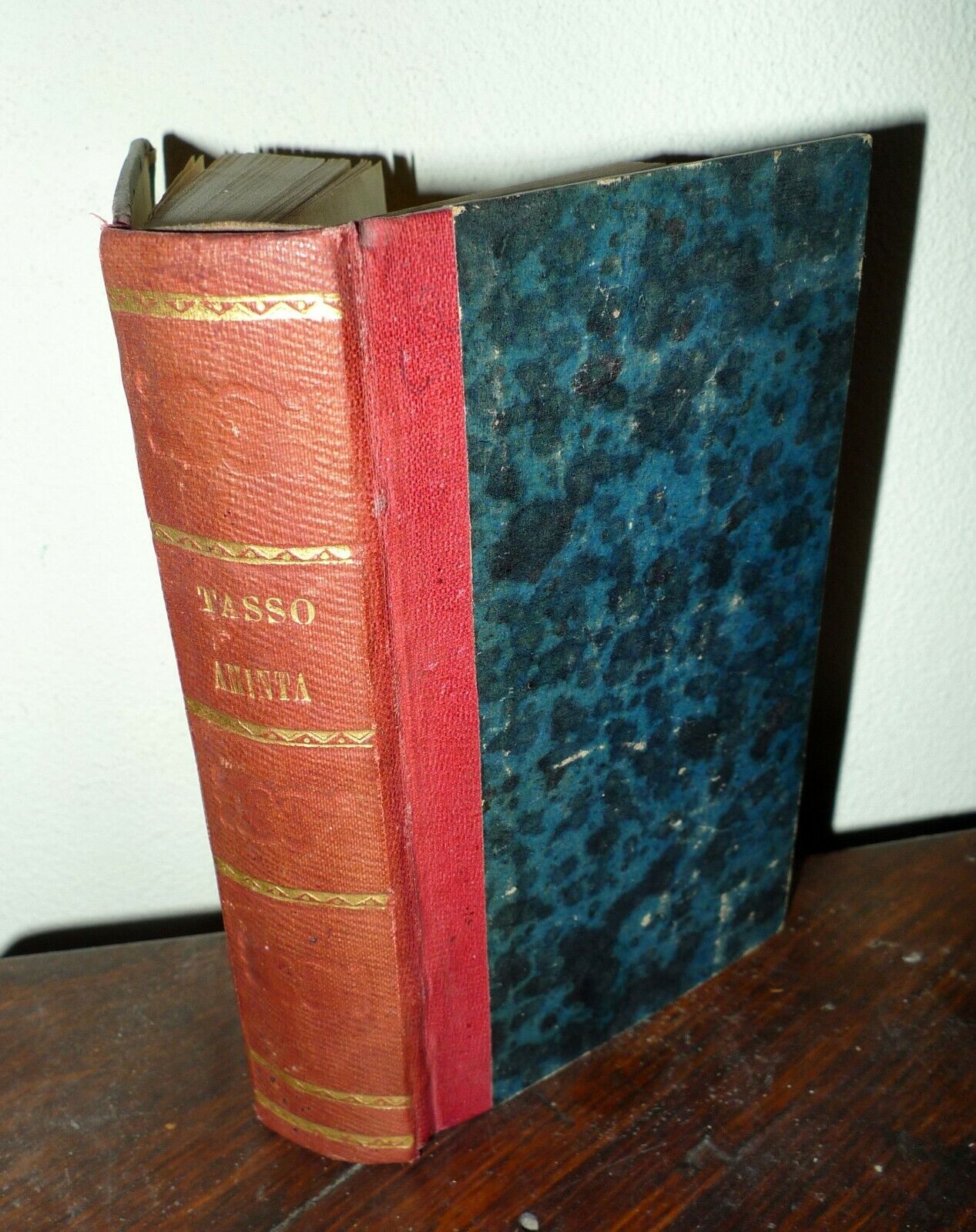 AMINTA.FAVOLA BOSCHERECCIA DI TORQUATO TASSO,1824 Molini[POESIE,ARTE POETICA