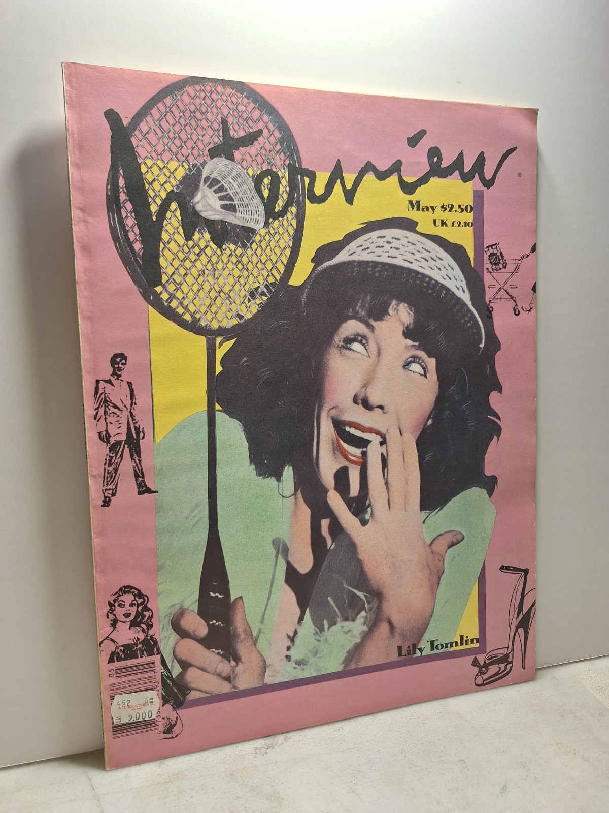 ANDY WARHOL INTERVIEW MAGAZINE,May 1988- LILY TOMLIN