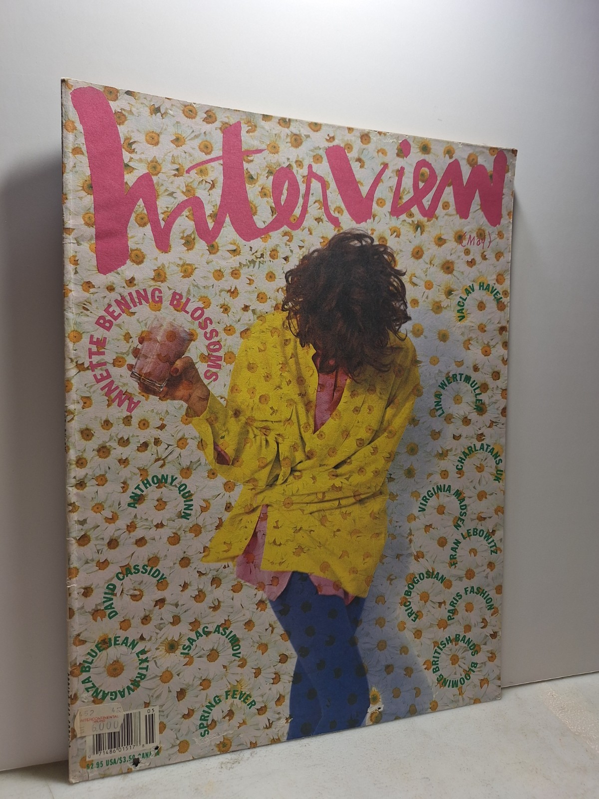 ANDY WARHOL INTERVIEW MAGAZINE, May 1991 - SPRING HAS SPRUNG-ANNETTE …