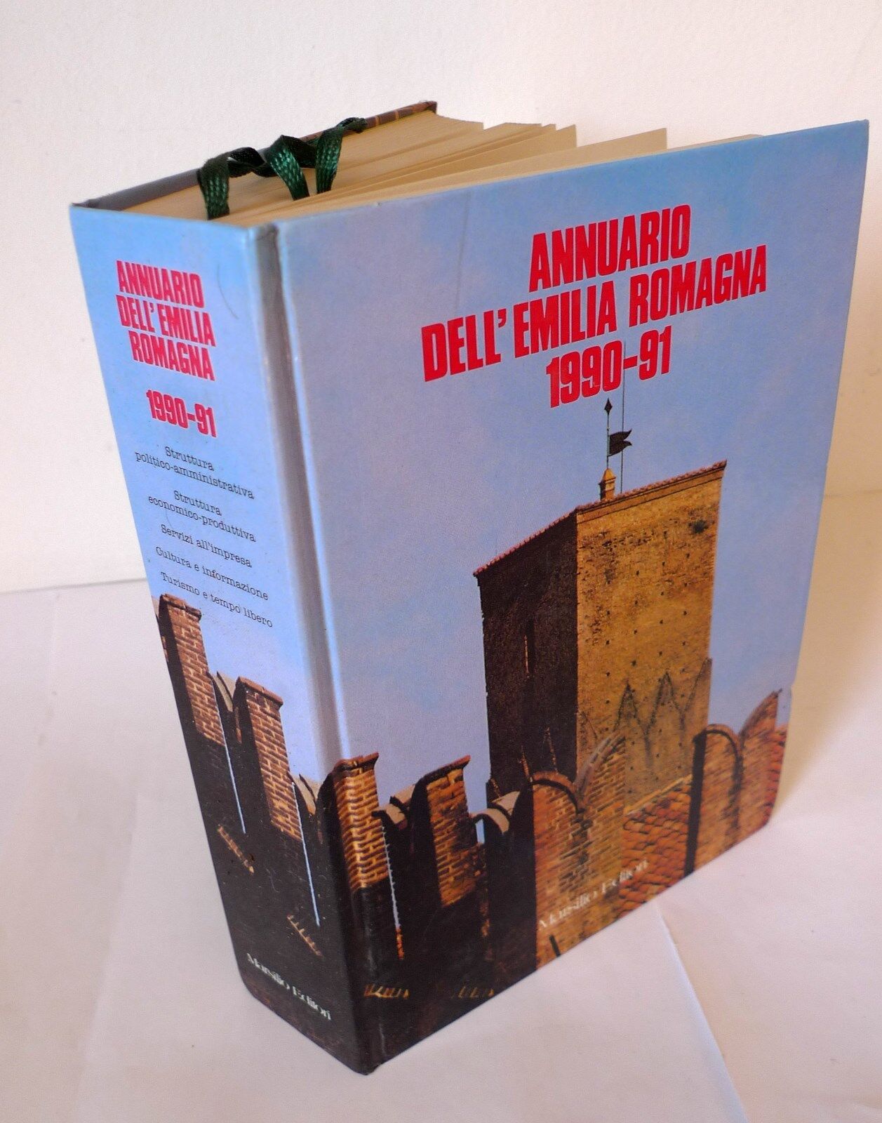 ANNUARIO DELL'EMILIA ROMAGNA 1990-91,Marsilio[storia locale,economia,turismo