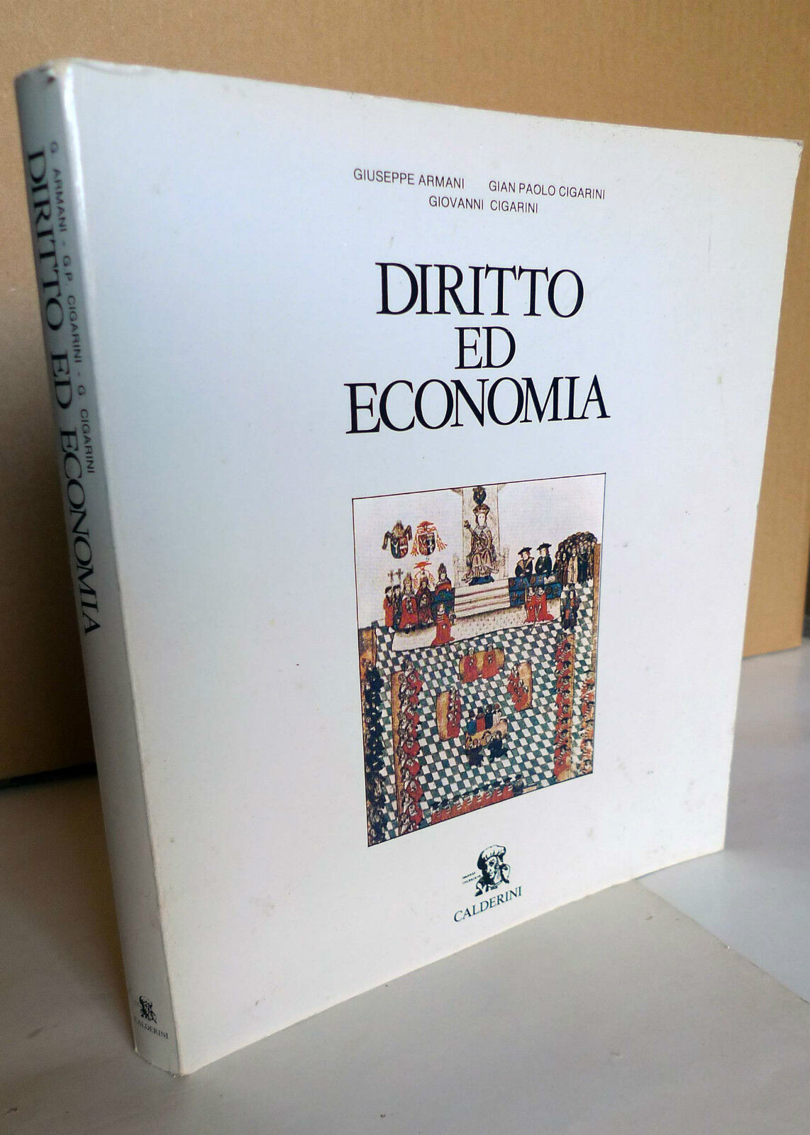 Armani/Cigarini,DIRITTO ED ECONOMIA,Calderini 1993 [manuale,scuola