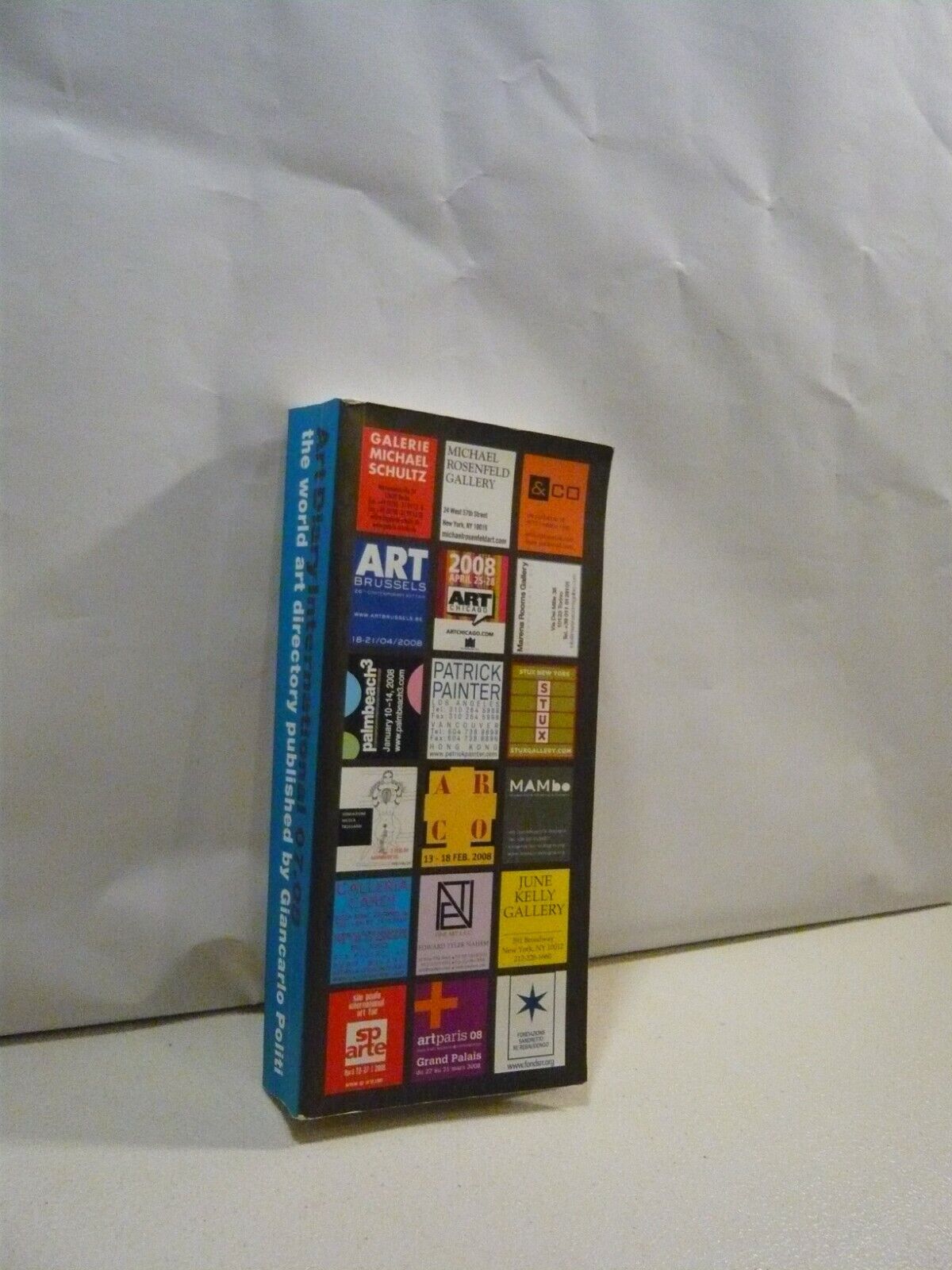 ART DIARY INTERNATIONAL 2007 2008, Giancarlo Politi editore