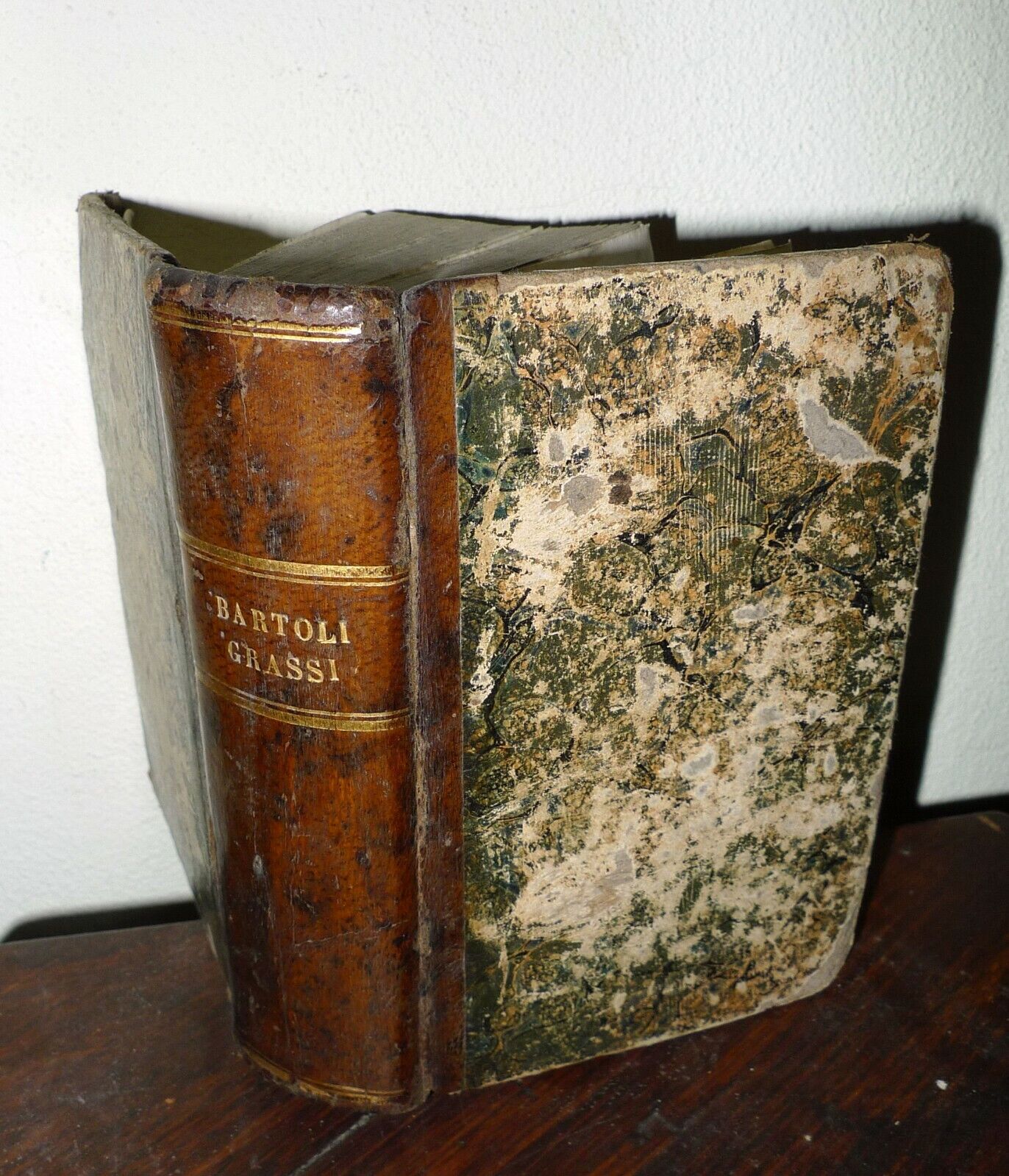 BARTOLI,L'UOMO DI LETTERE/GRASSI,SAGGIO INTORNO AI SINONIMI,1853 Antonelli