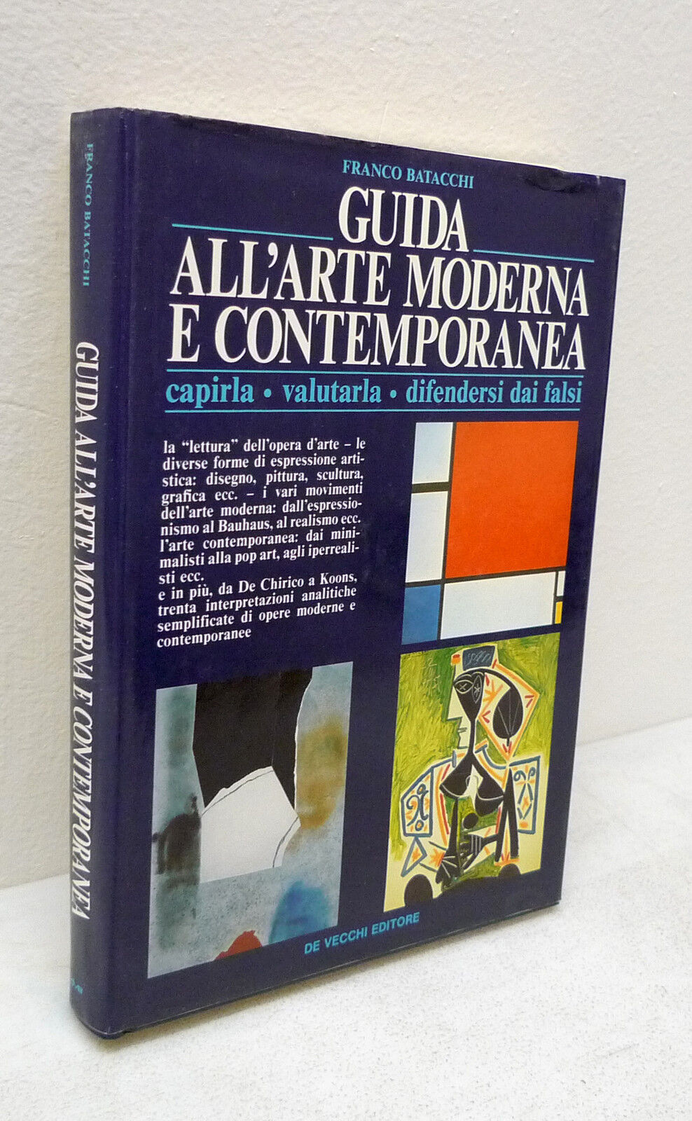 Batacchi,GUIDA ALL'ARTE MODERNA E CONTEMPORANEA,1991 De Vecchi[valutarla,falsi
