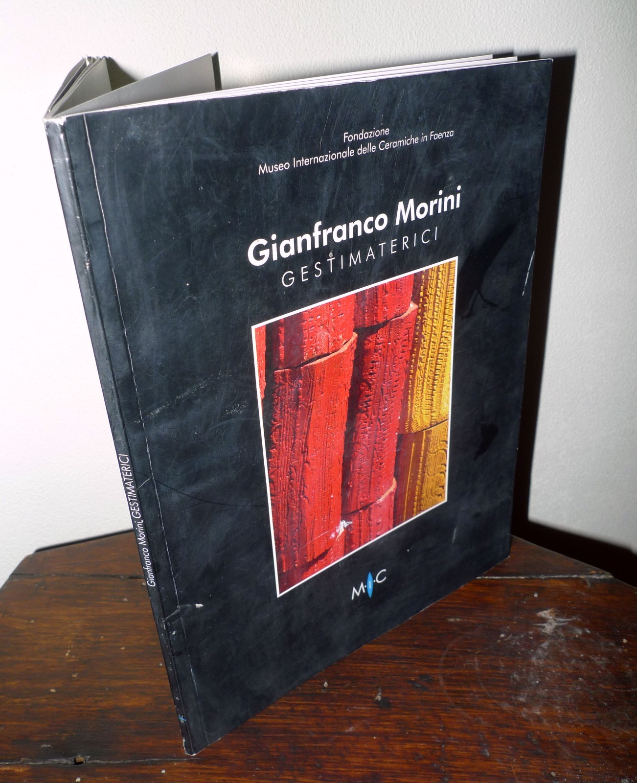 Bertoni,GIANFRANCO MORINI.GESTIMATERICI.Catalogo,2009 Faenza Museo Ceramiche