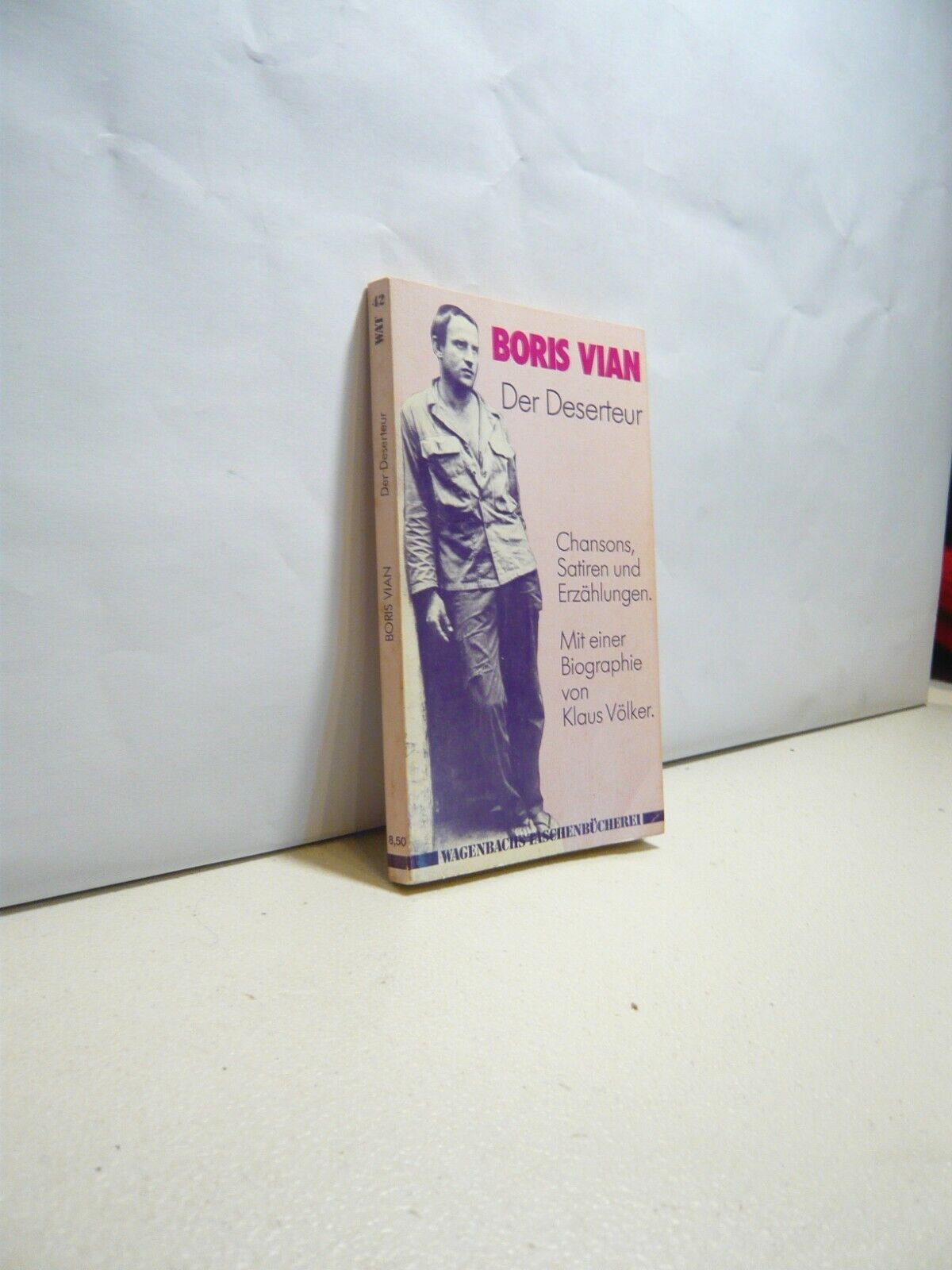 Boris Vian,DER DESERTEUR.Chansons, satire und Erzählungen, 1980[Klaus Volker