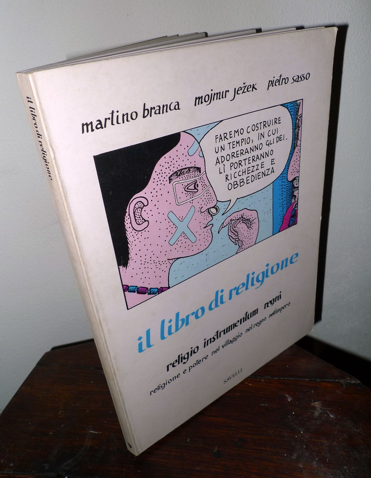 Branca/Jezek/Sasso,IL LIBRO DI RELIGIONE,1977 Savelli[fumetti